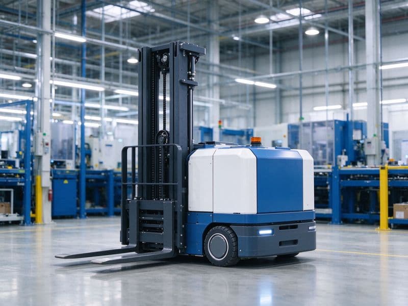 AGV Forklift - Autonomous Mobile Robot for Warehouse Automation