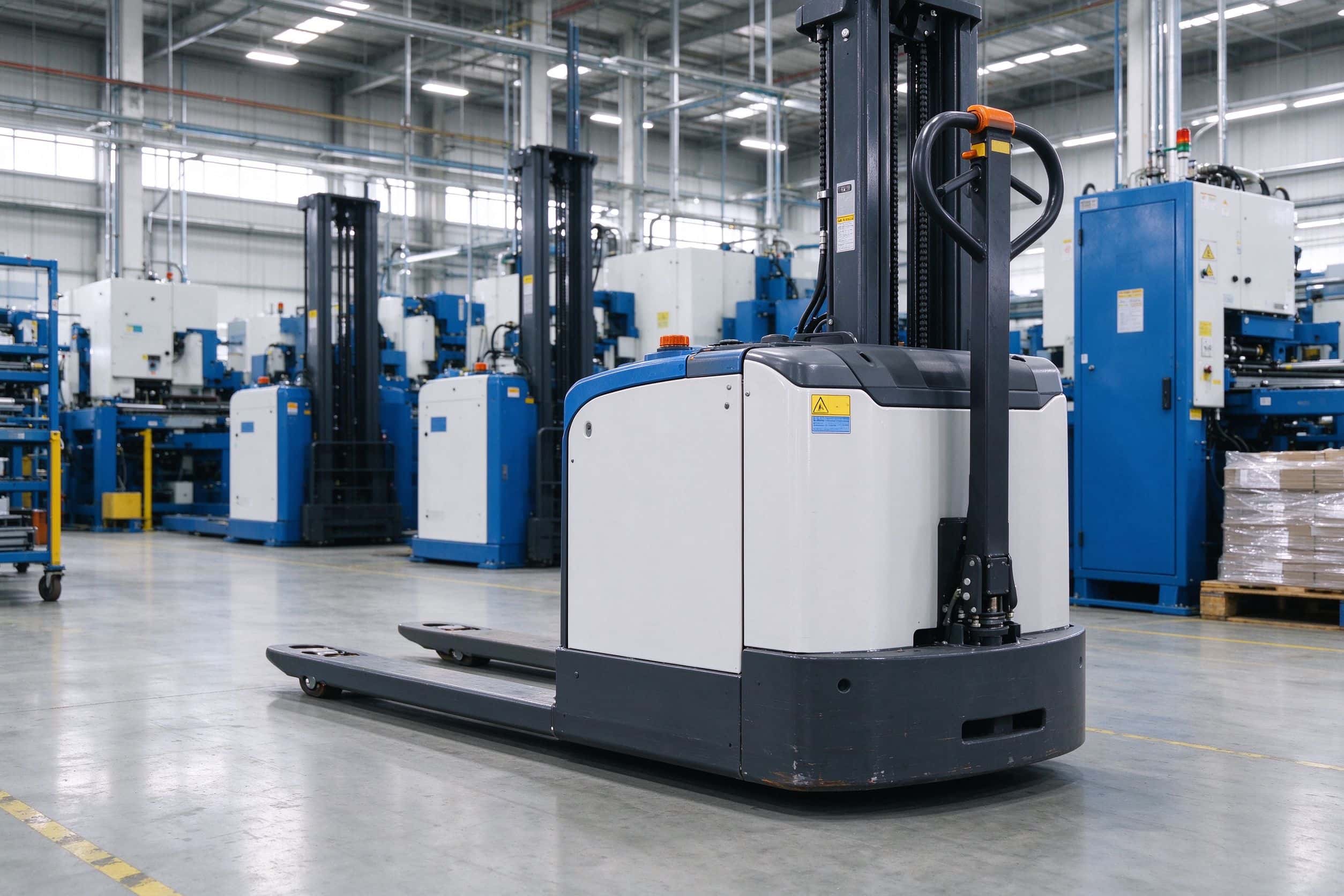 Electric Pallet Truck Manufacturing - Suzhou Factory Production Line