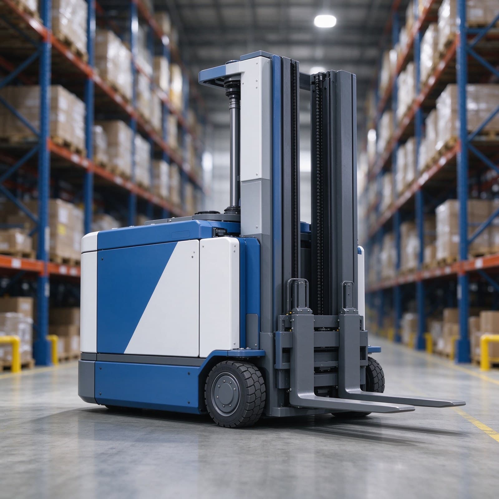Zhenyu Robotics autonomous unmanned forklift with 1500