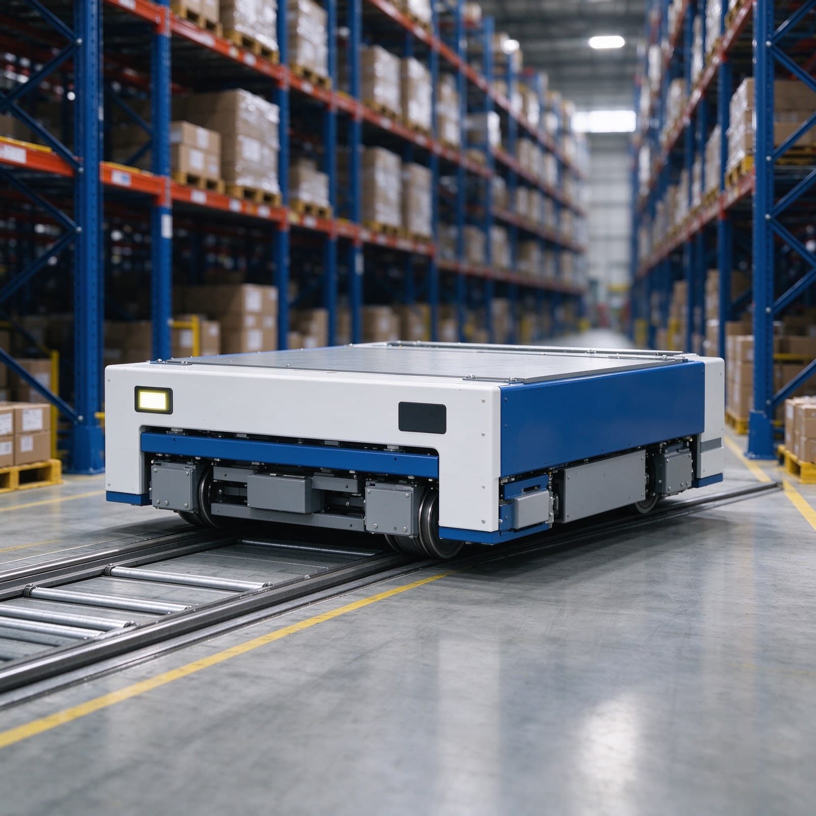 Zhenyu Robotics four-way warehousing shuttle with 50kg-10T, customizable
