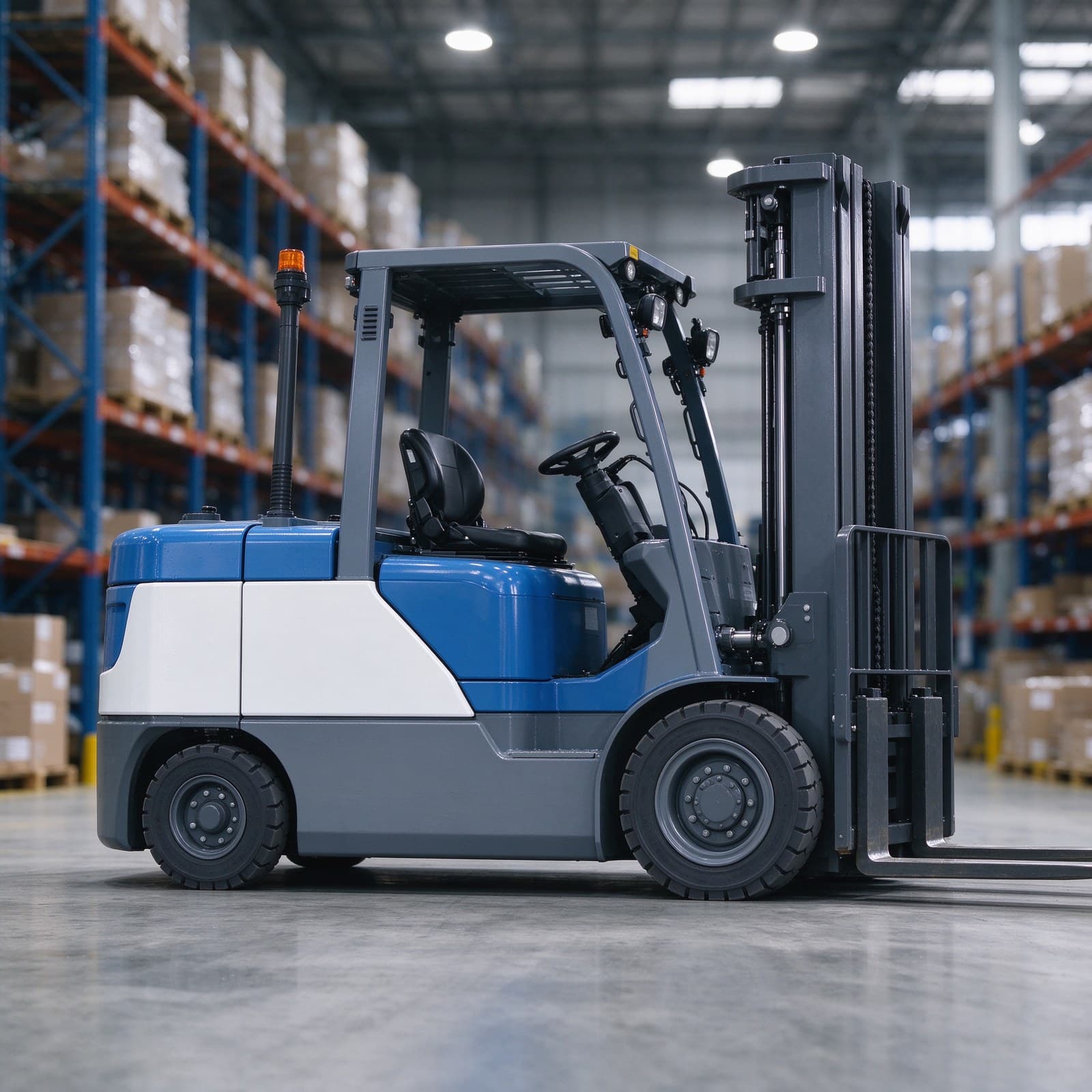 5t IPX4 Counterbalance AGV Forklift for Indoor and Outdoor Use