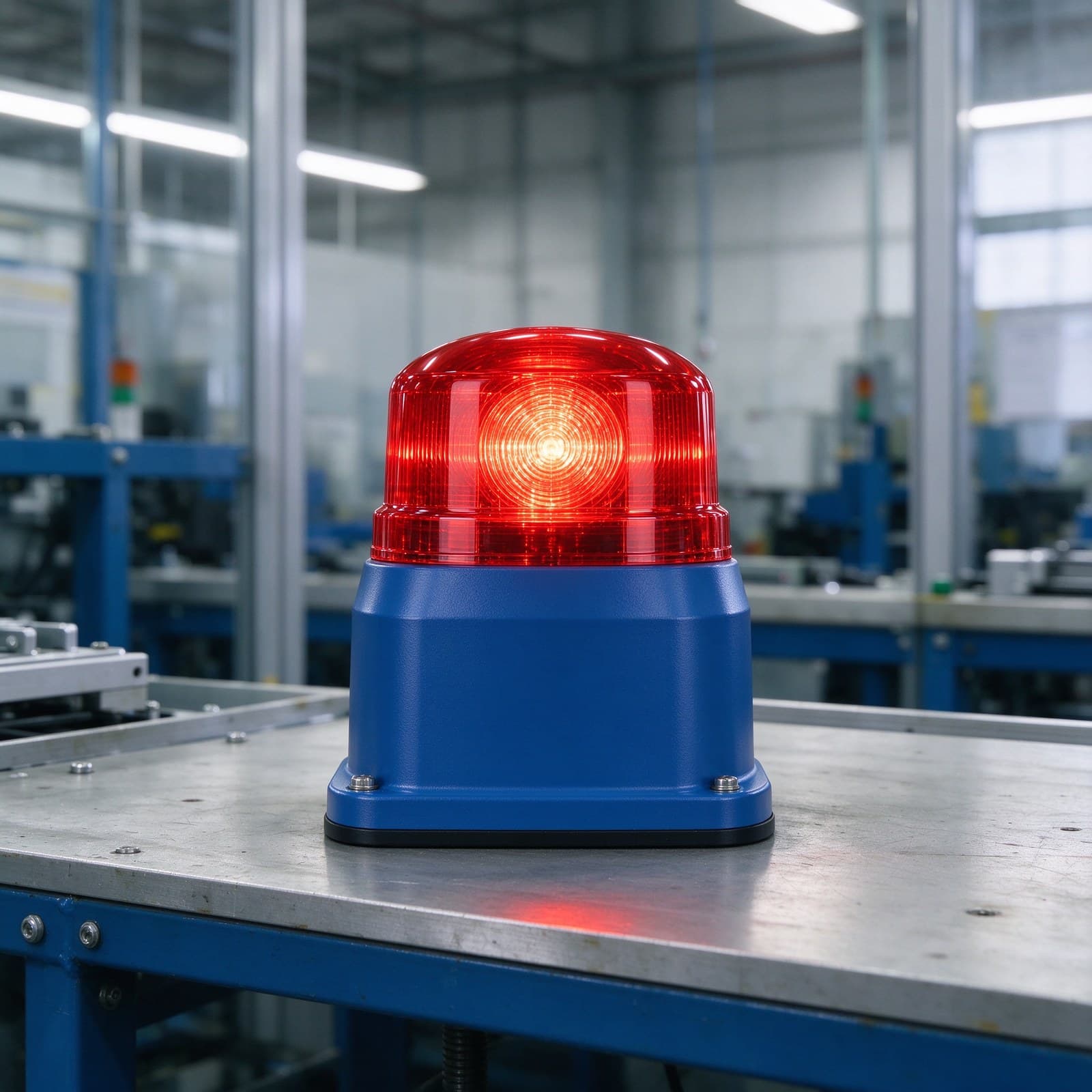 Warning Beacon Light for Reliable AGV and AMR Mobile Robot Integration