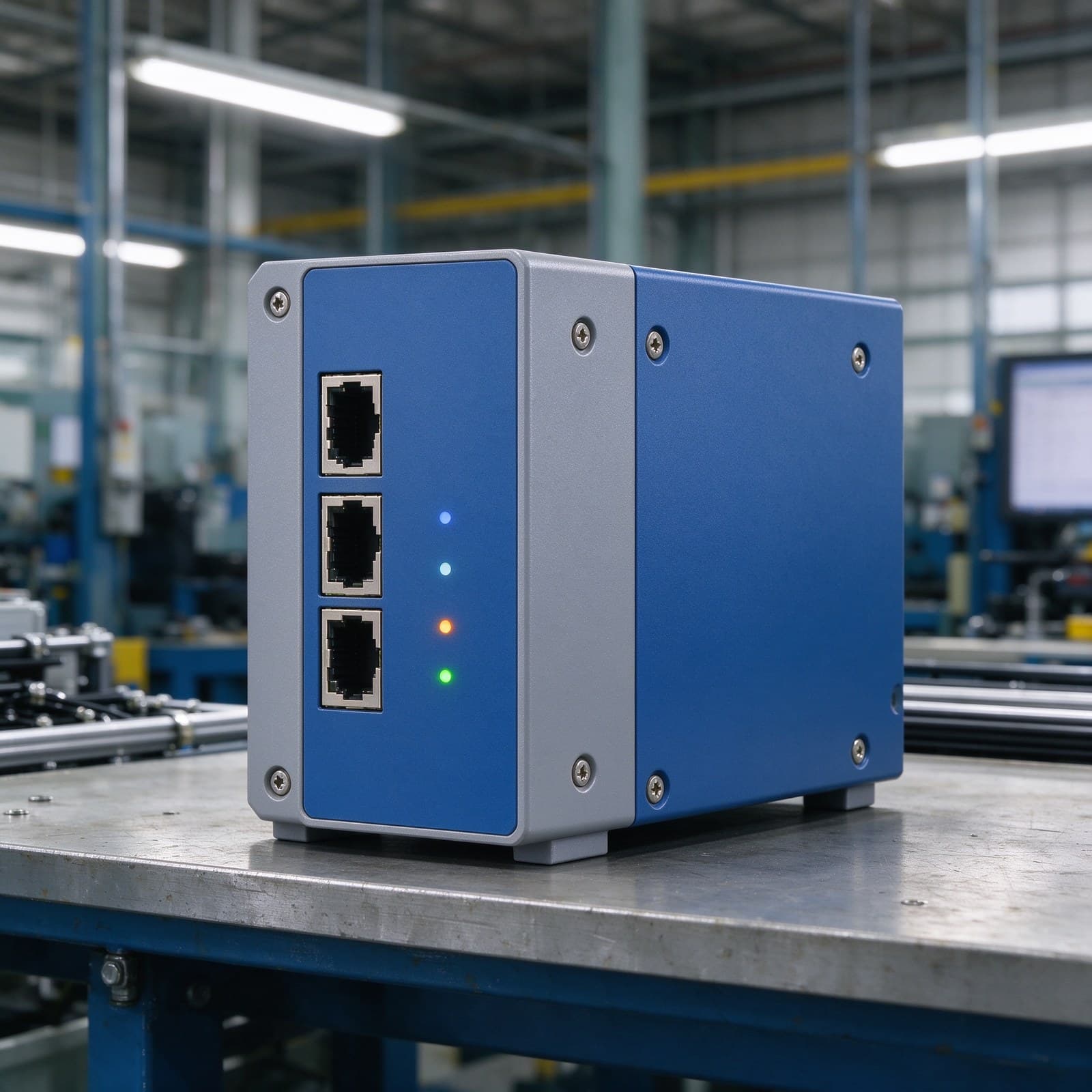 Network Communication Device for Reliable AGV and AMR Mobile Robot Integration