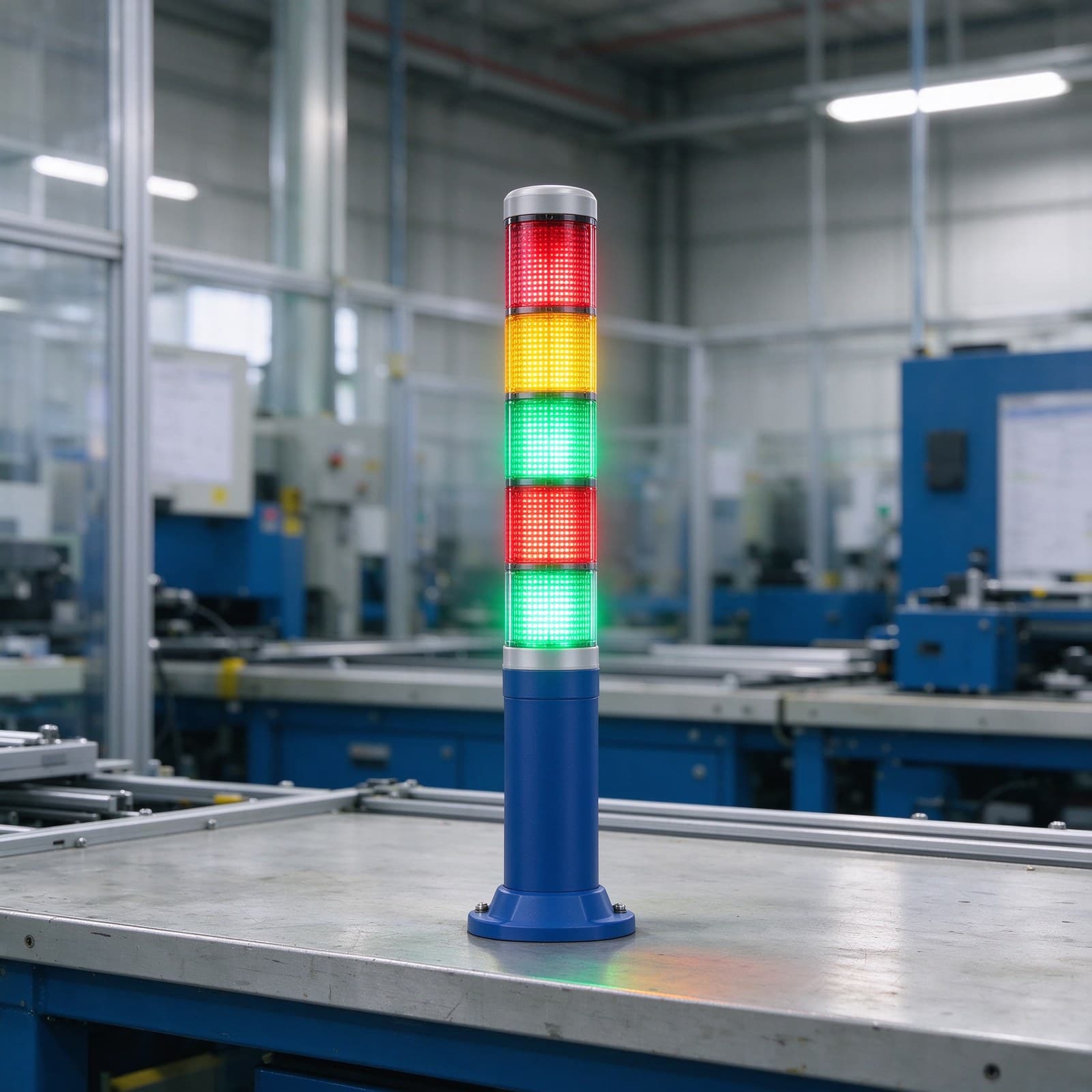 Led Status Indicator for Reliable AGV and AMR Mobile Robot Integration