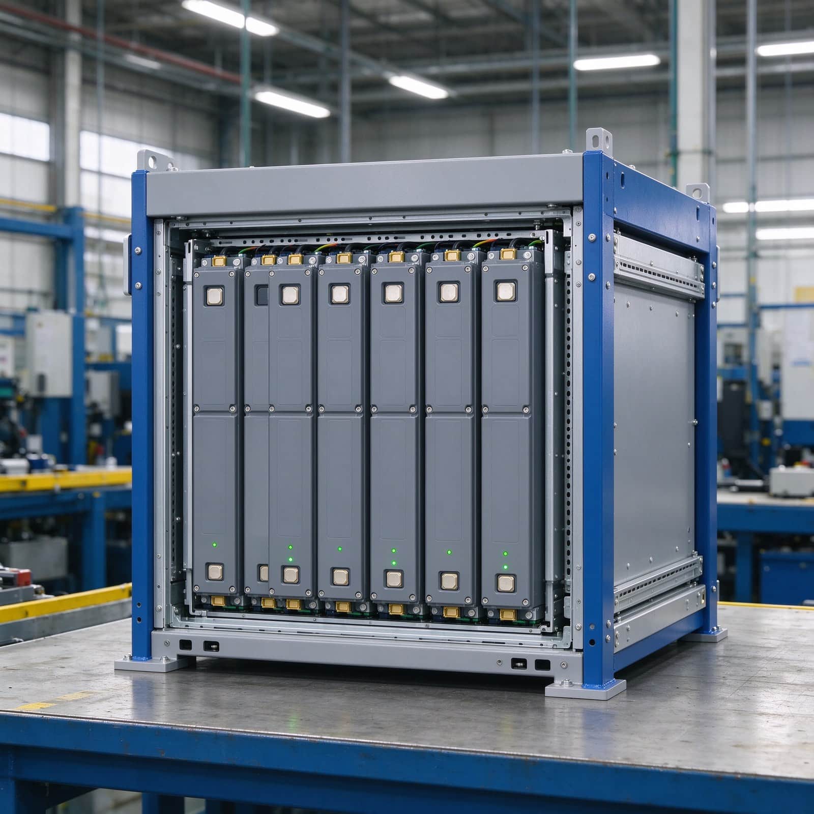 Lithium-Ion Battery Unit for AGV Power Supply with Cycle Life 2000+ cycles, Efficiency 90-98% charging Efficienecy