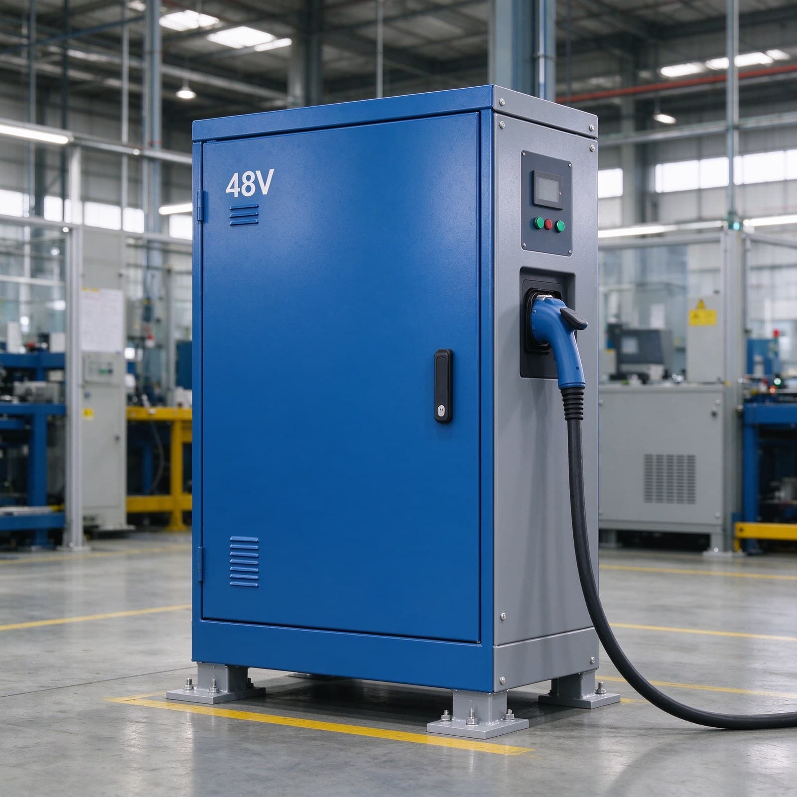 Zhenyu Robotics automatic AGV battery charging station 48V
