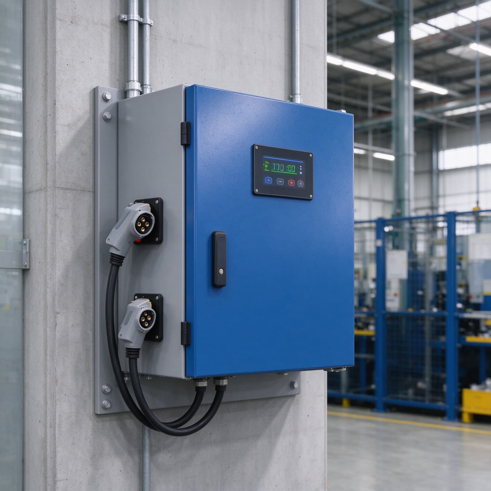 Contact Charging System for Reliable AGV and AMR Mobile Robot Integration