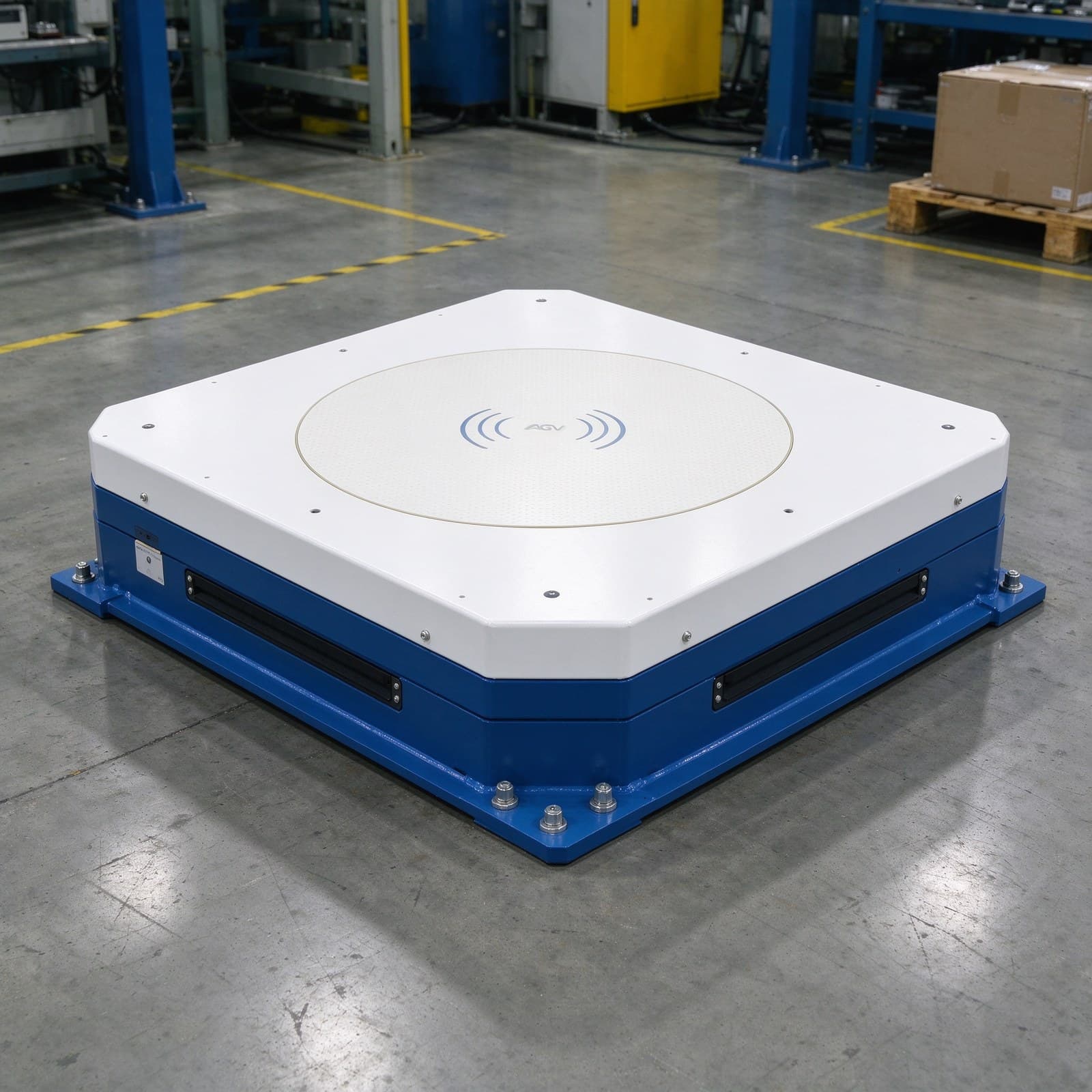 Wireless Charging Unit for AGV Power Supply with Power 3000W, 90-246 VAC input, 40-60 VDC output, Offset Gap Vertical 40-80mm, horizontal offset 50mm (X), 10mm (Y)