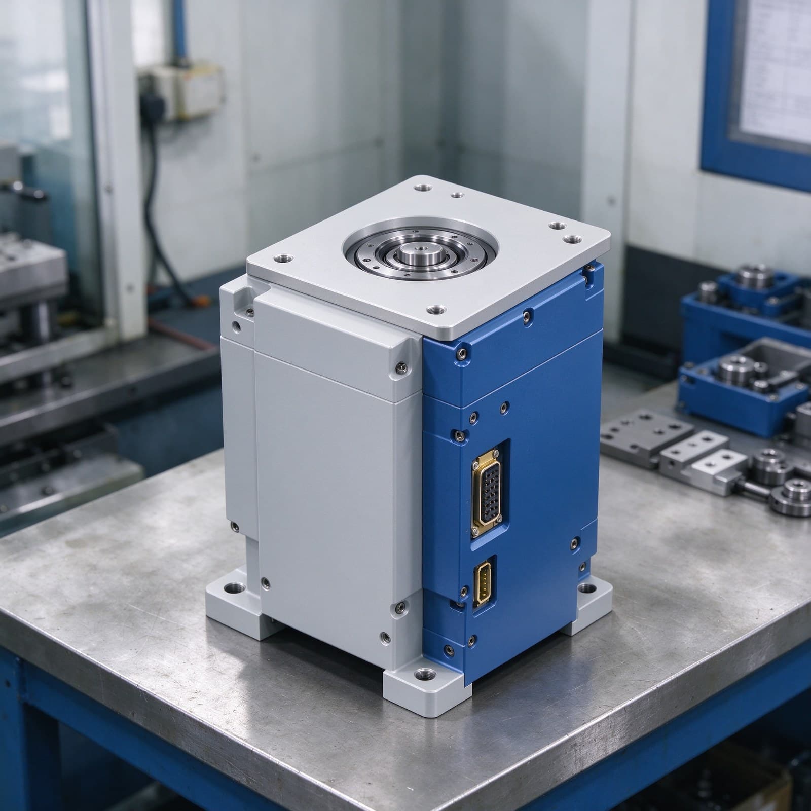 Integrated Motion Module Module for Mobile Robot Drive Build with Material Polyurethane, Drive Power Up to 7KW
