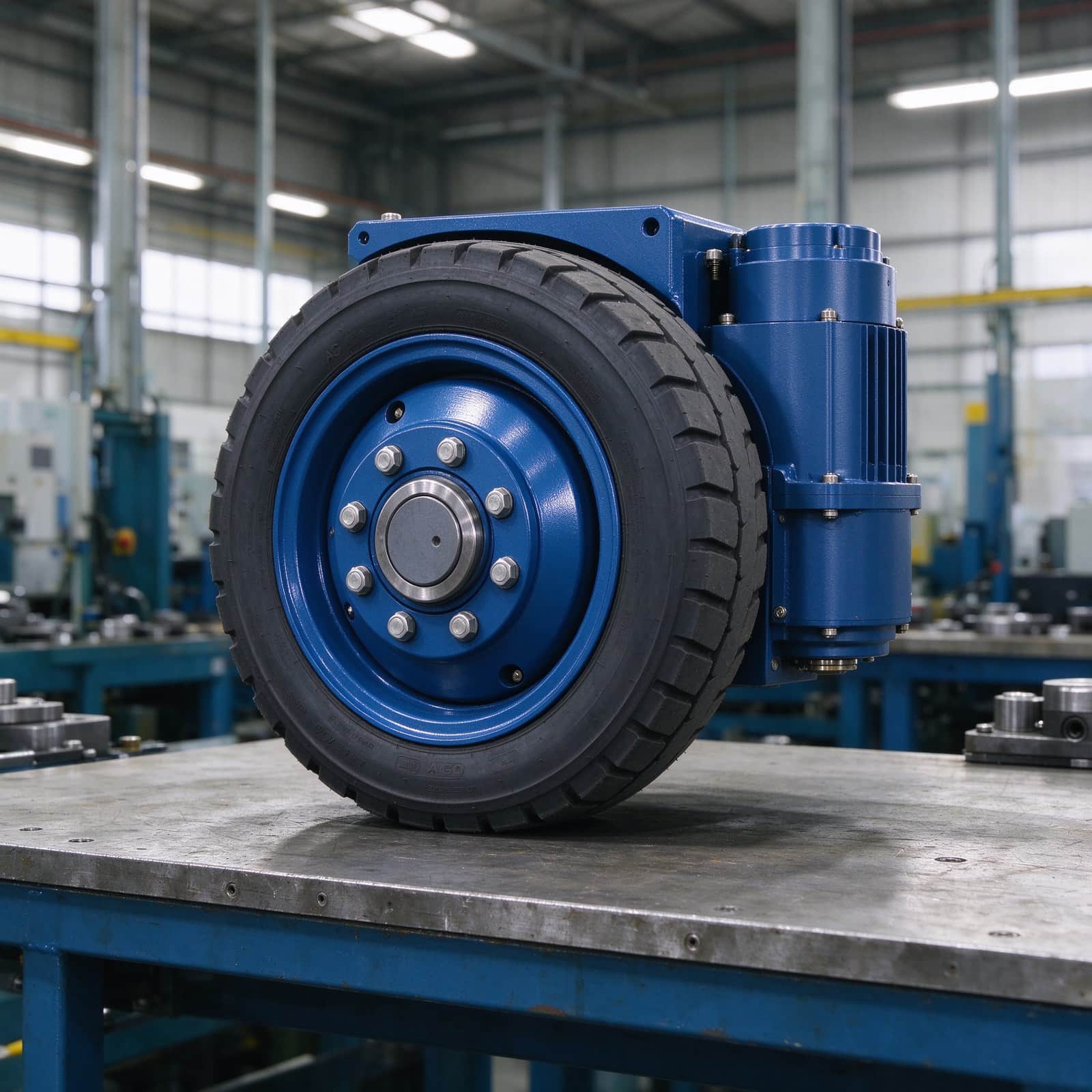 Agv Drive Wheel for Reliable AGV and AMR Mobile Robot Integration