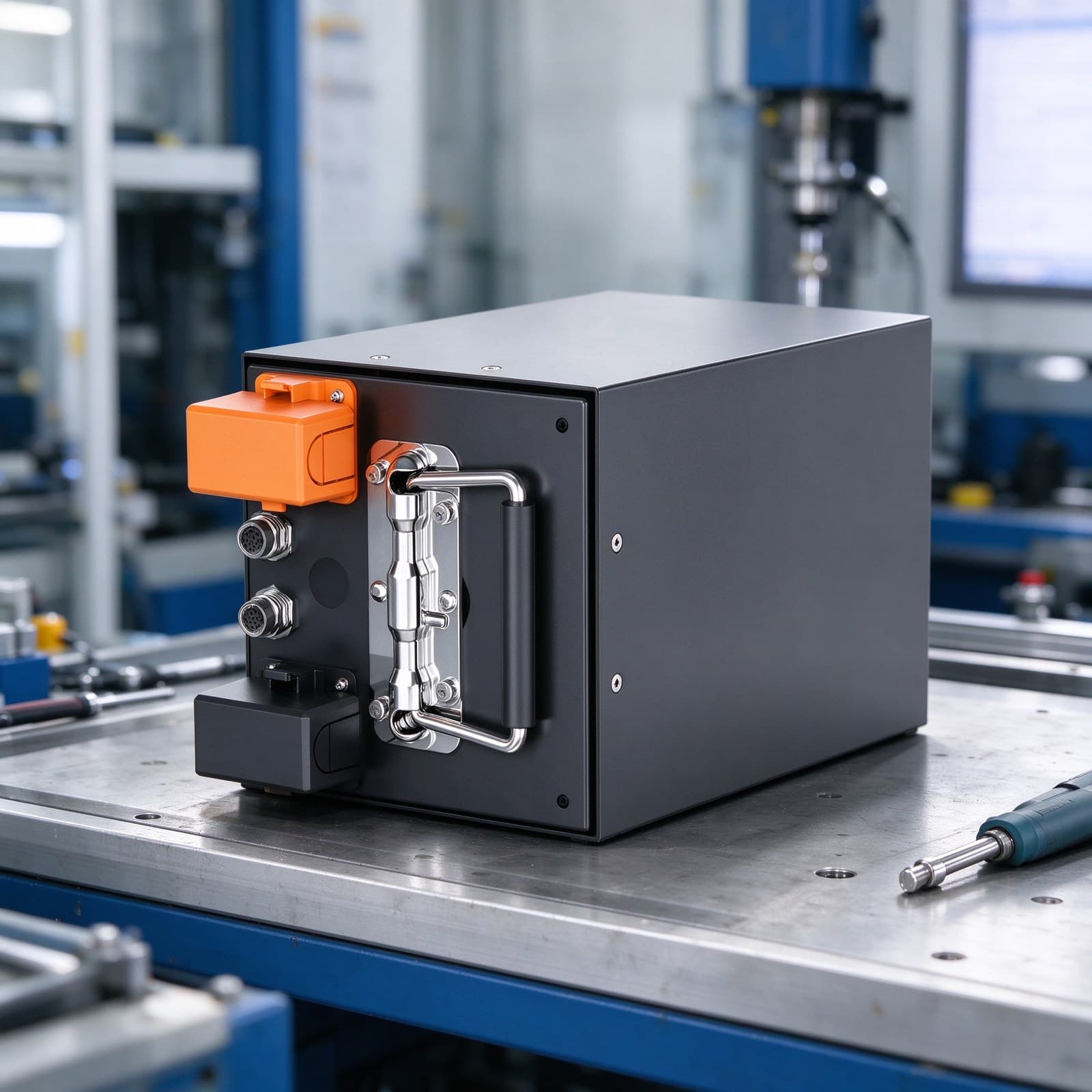 Lithium-Ion Battery Unit for AGV Power Supply with Capacity 24V, 45Ah LFP battery, Scalability Stackable up without limit, parallel, serial