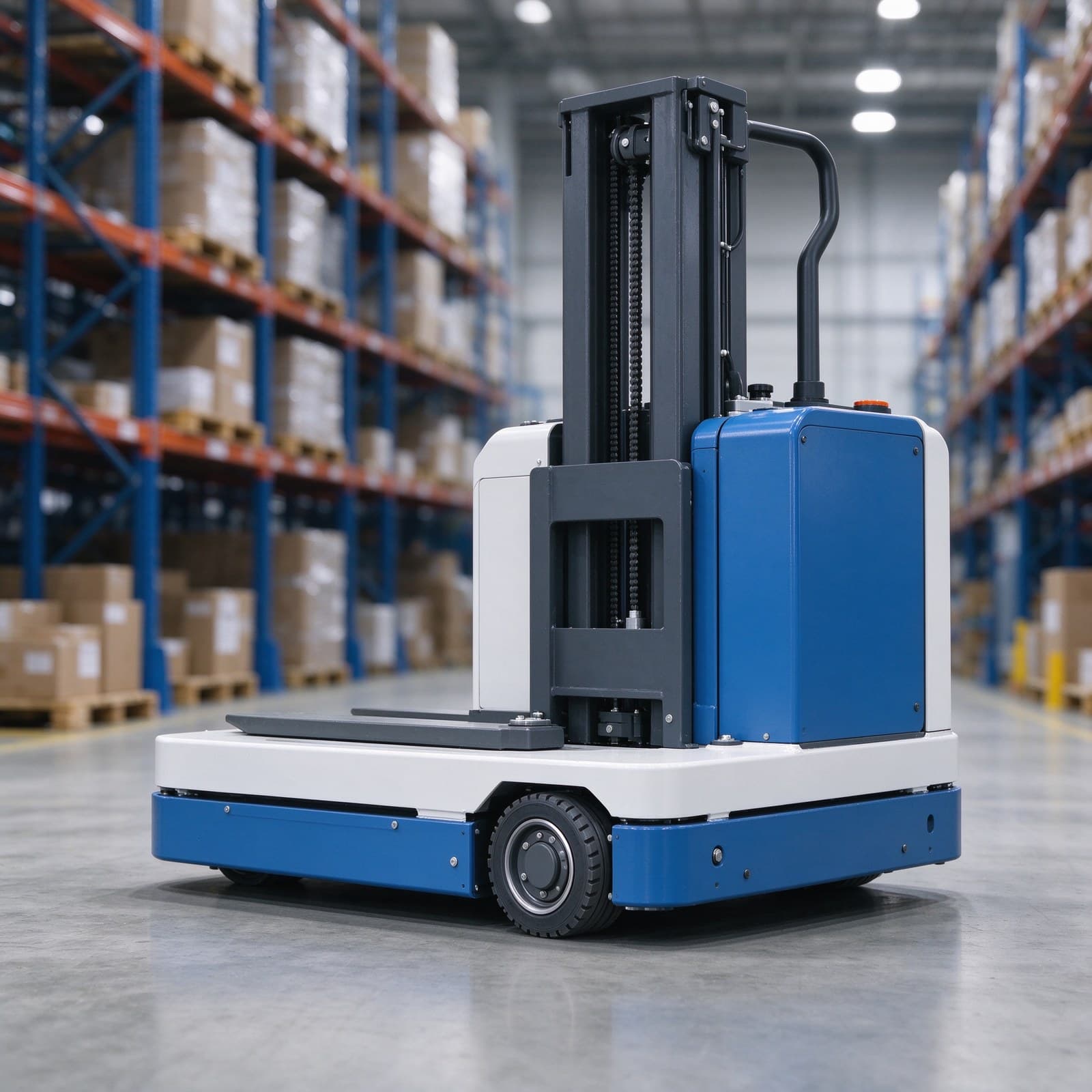 Zhenyu Robotics autonomous unmanned forklift with 1T and Laser SLAM Navigation
