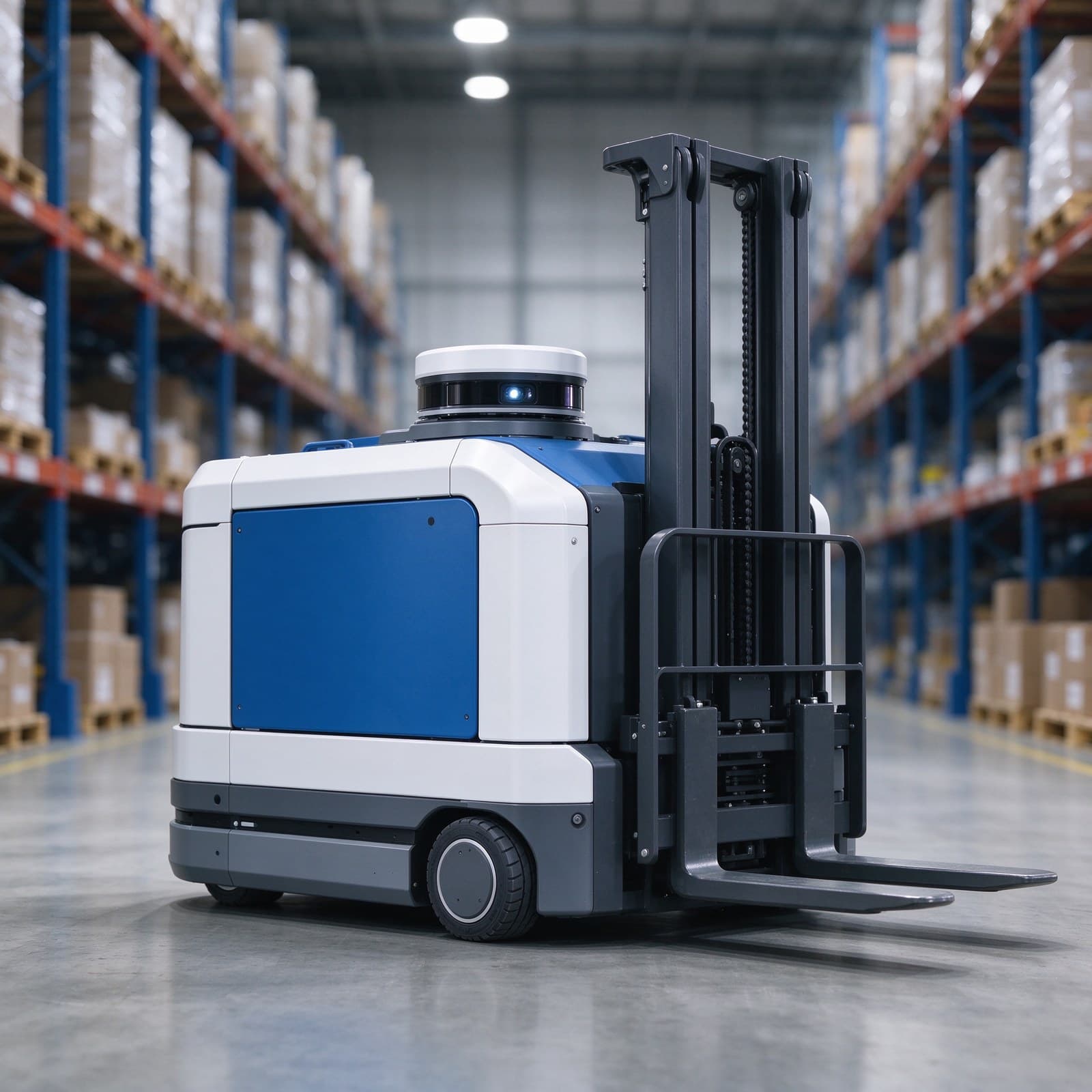 Laser SLAM Autonomous Pallet Truck 1.5t for Warehouse Horizontal Transport