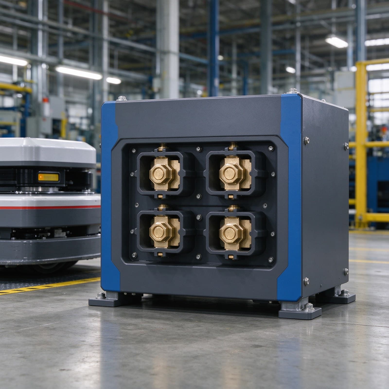 Contact Charging Unit for AGV Power Supply with Rated Input Voltage 100-240VAC, Rated Output Power 1200W