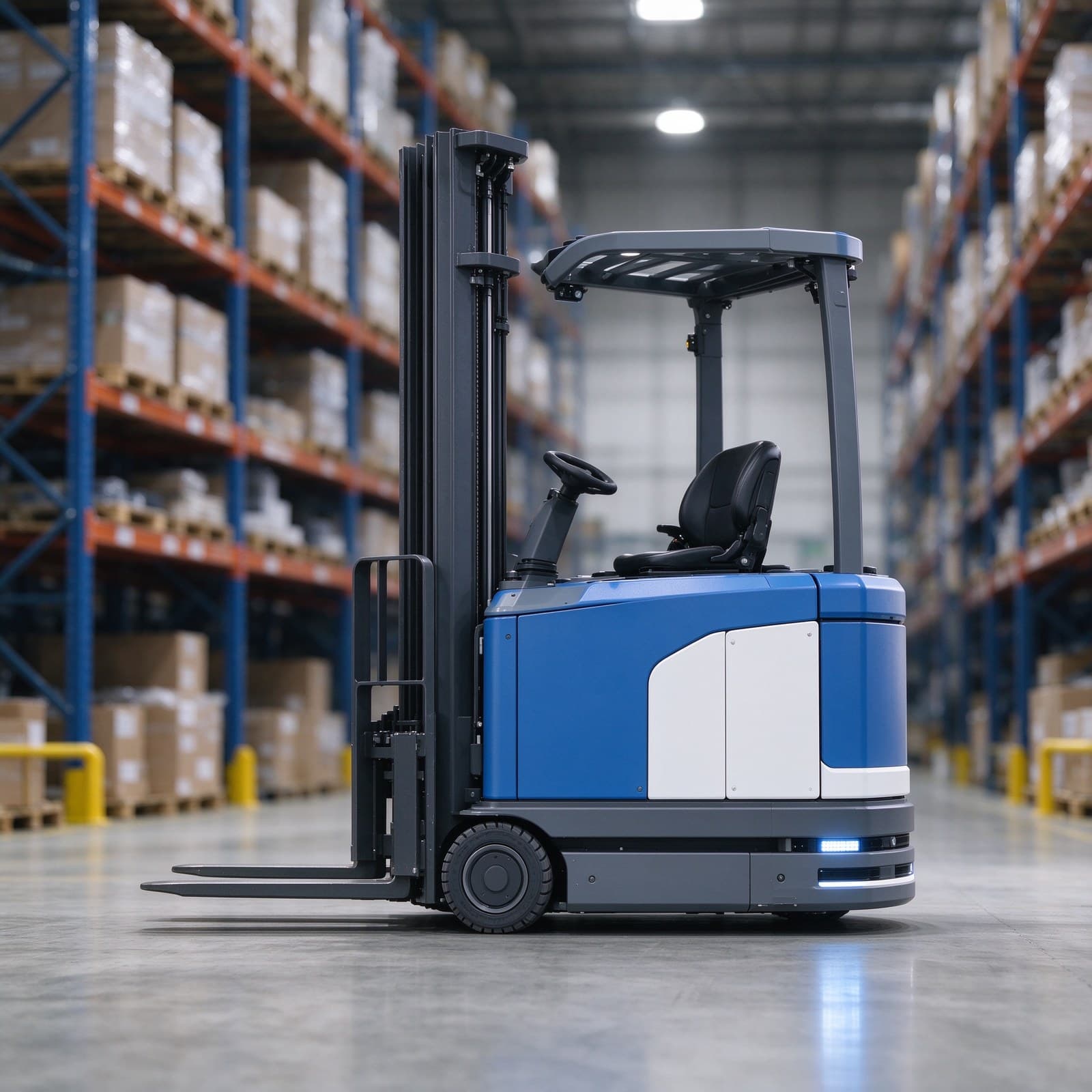 Laser SLAM Automatic Stacker Forklift 1.5t for Pallet Stacking Operations