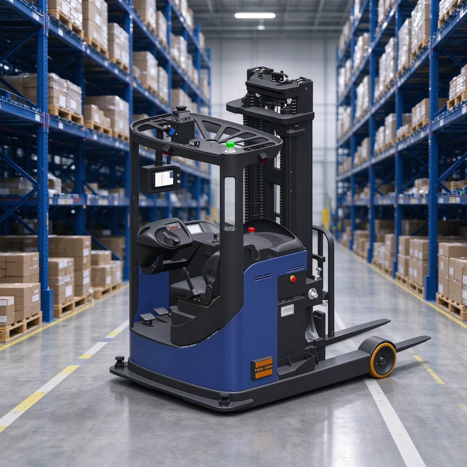 High Lift AGV Reach Truck BR-F16R-LD 1.6T up to 5.76M