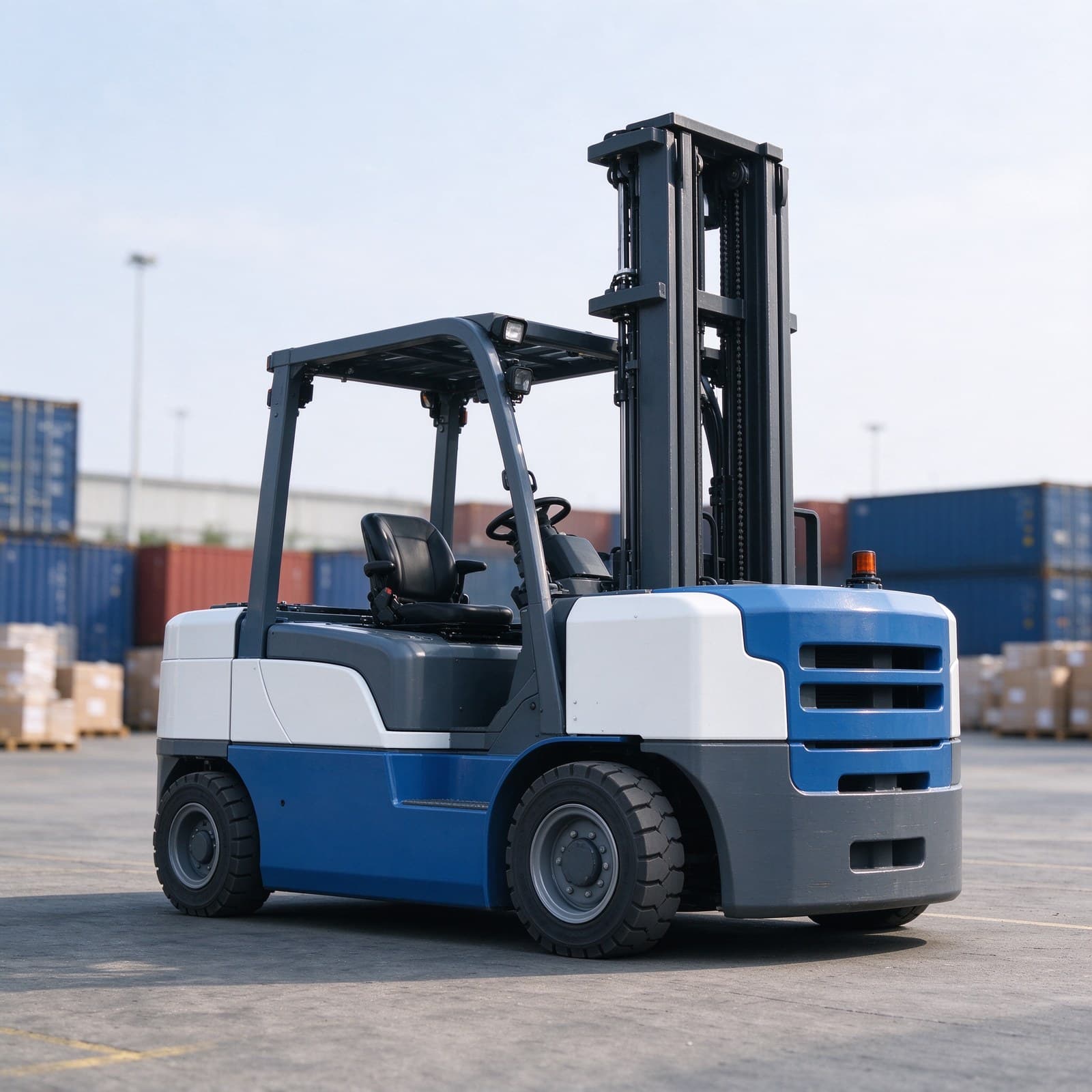 Outdoor Autonomous Counterbalance Forklift BR-F20E-OUT-MM 2T