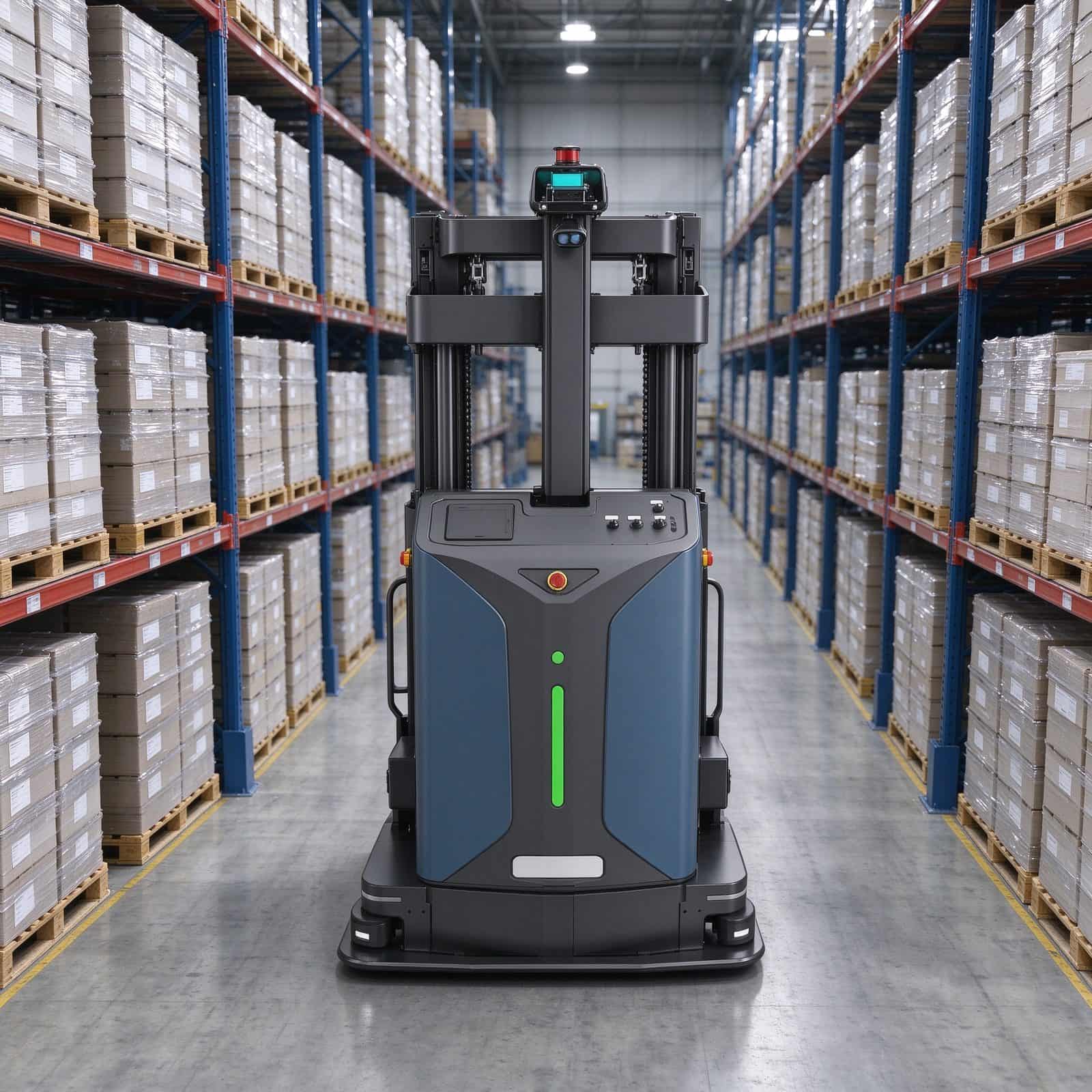 Compact Stacker 3.0T AGV | ZY-FLB-CS30 Autonomous Forklift Robot