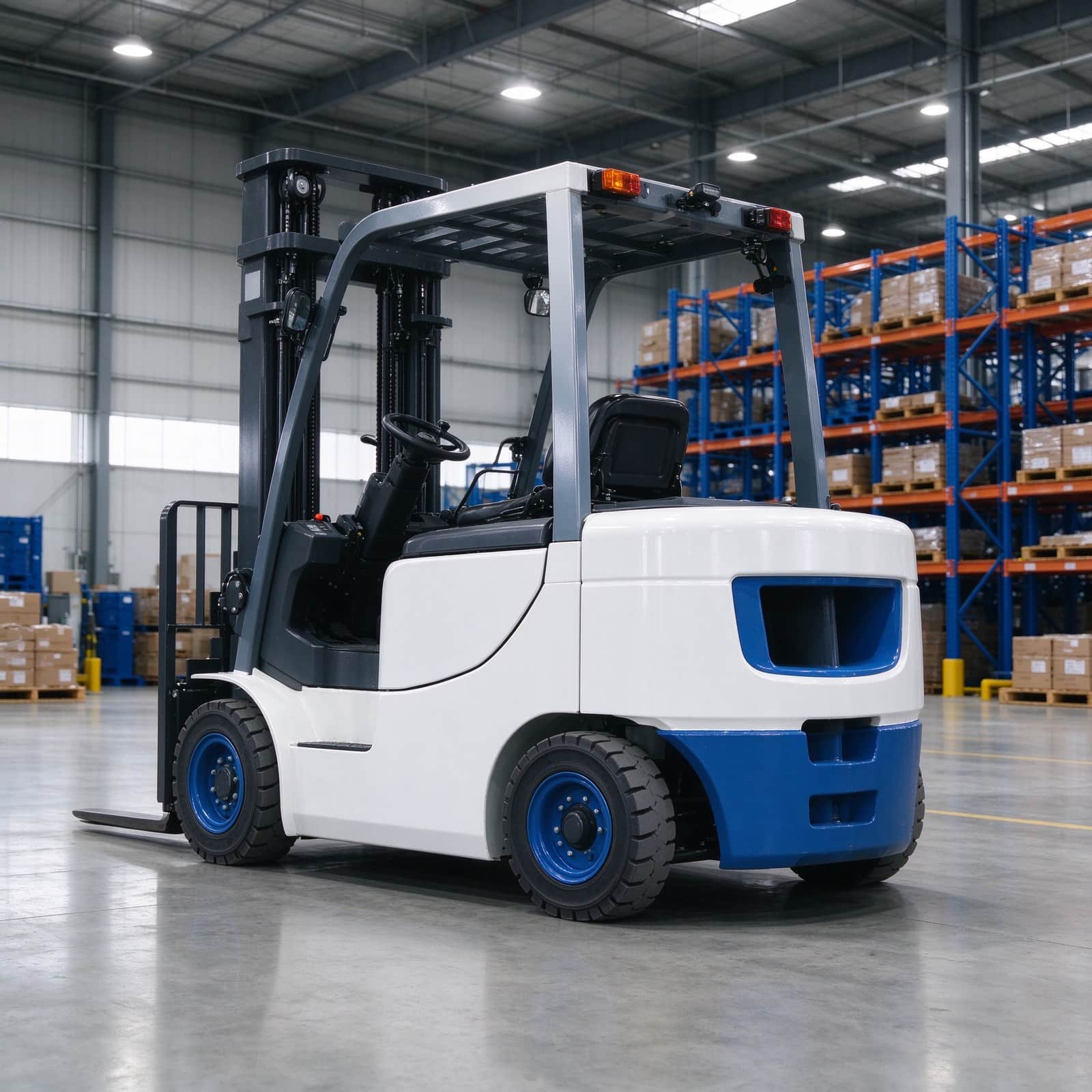 1.6-3.5 Ton Four-Wheel Electric Forklift, AC Maintenance-Free Drive