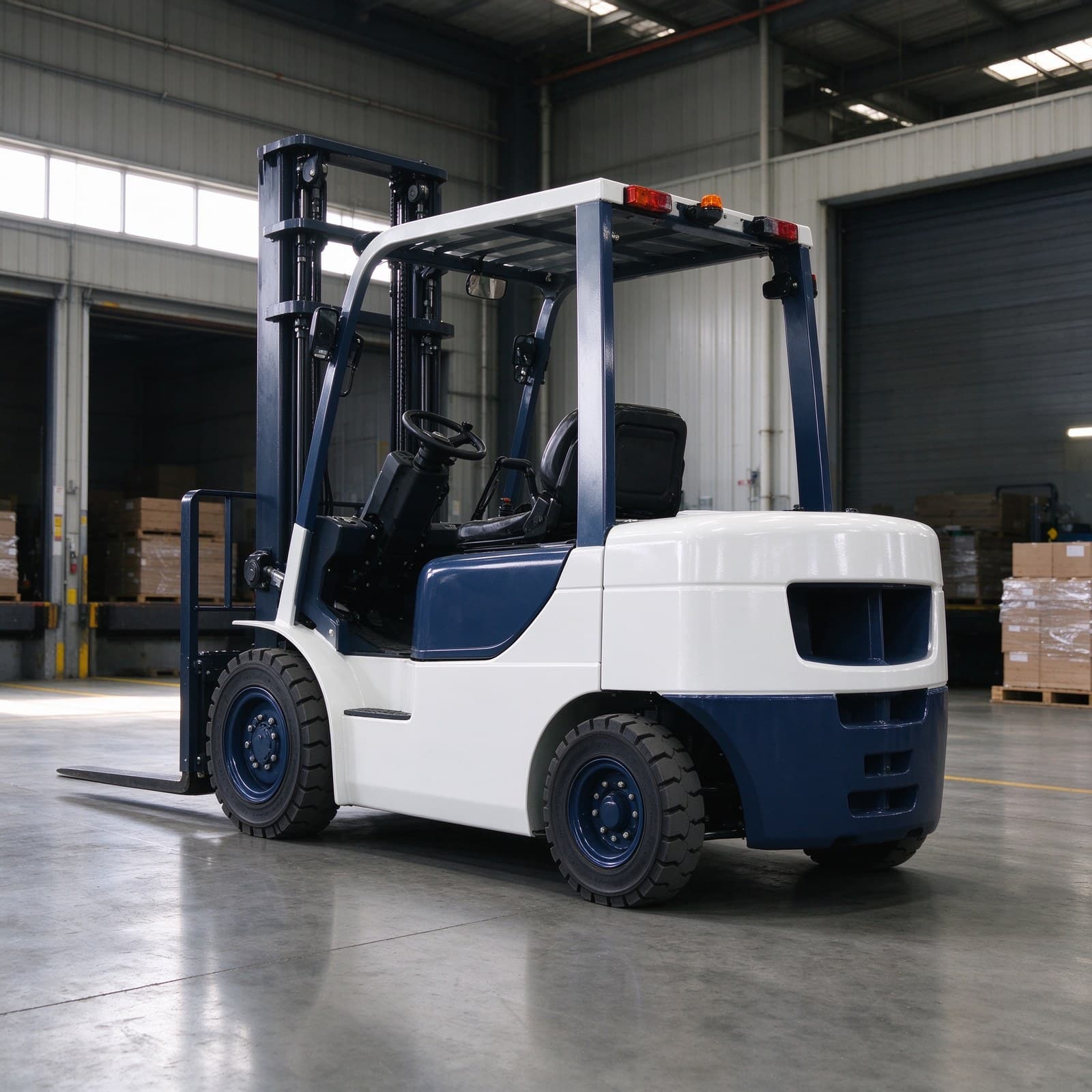 1.6-3.5 Ton Four-Wheel Electric Forklift, AC Maintenance-Free Drive