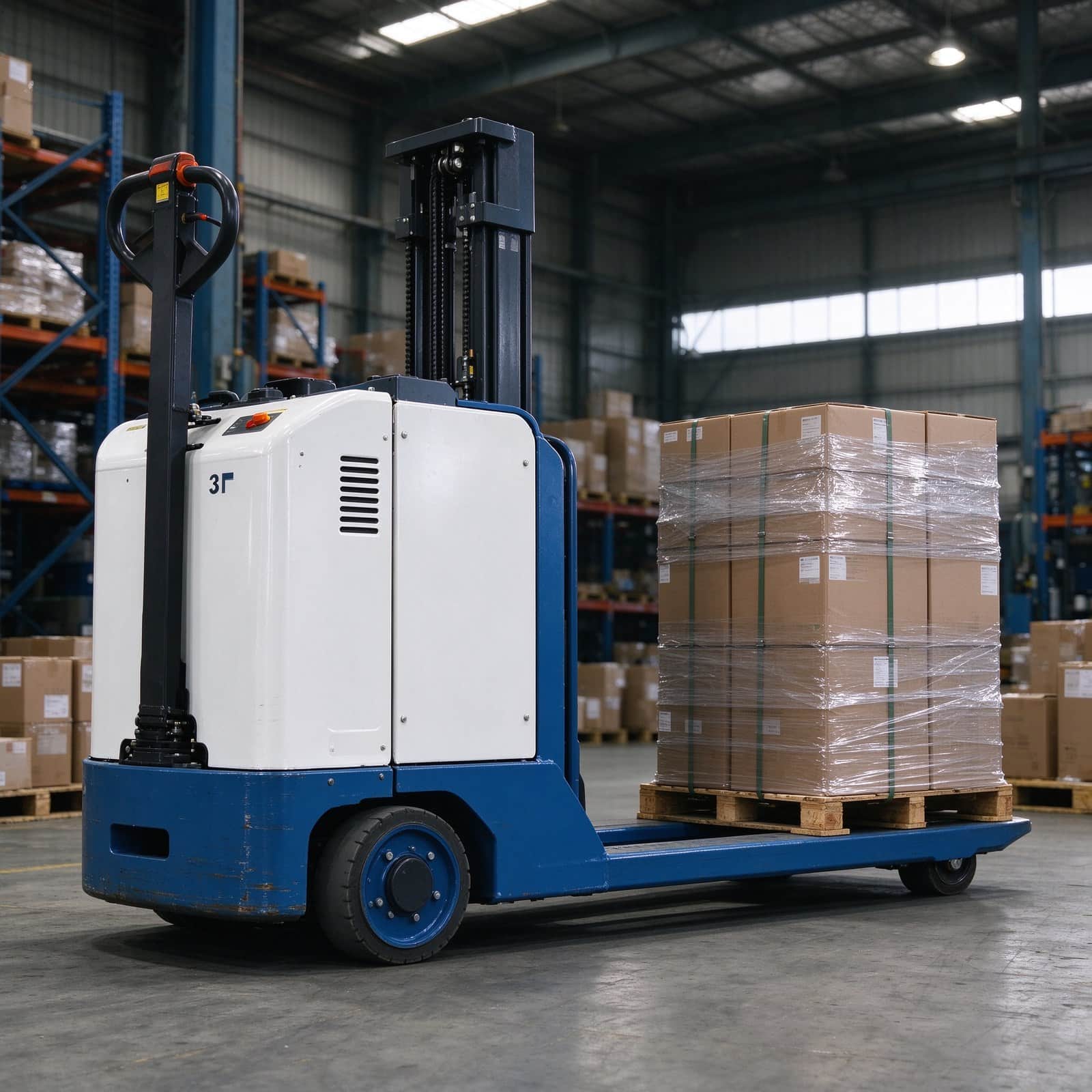 3 Ton Heavy-Duty Electric Pallet Truck for Industrial Loads