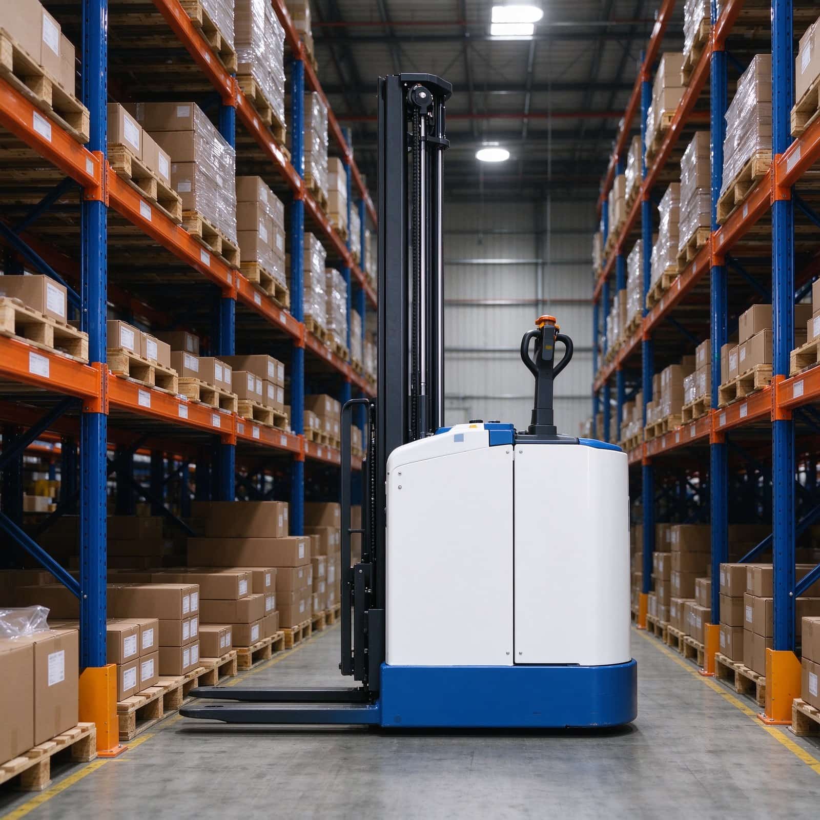 Compact Mini Order Picker Lift to 5m for Low-Level Rack Picking