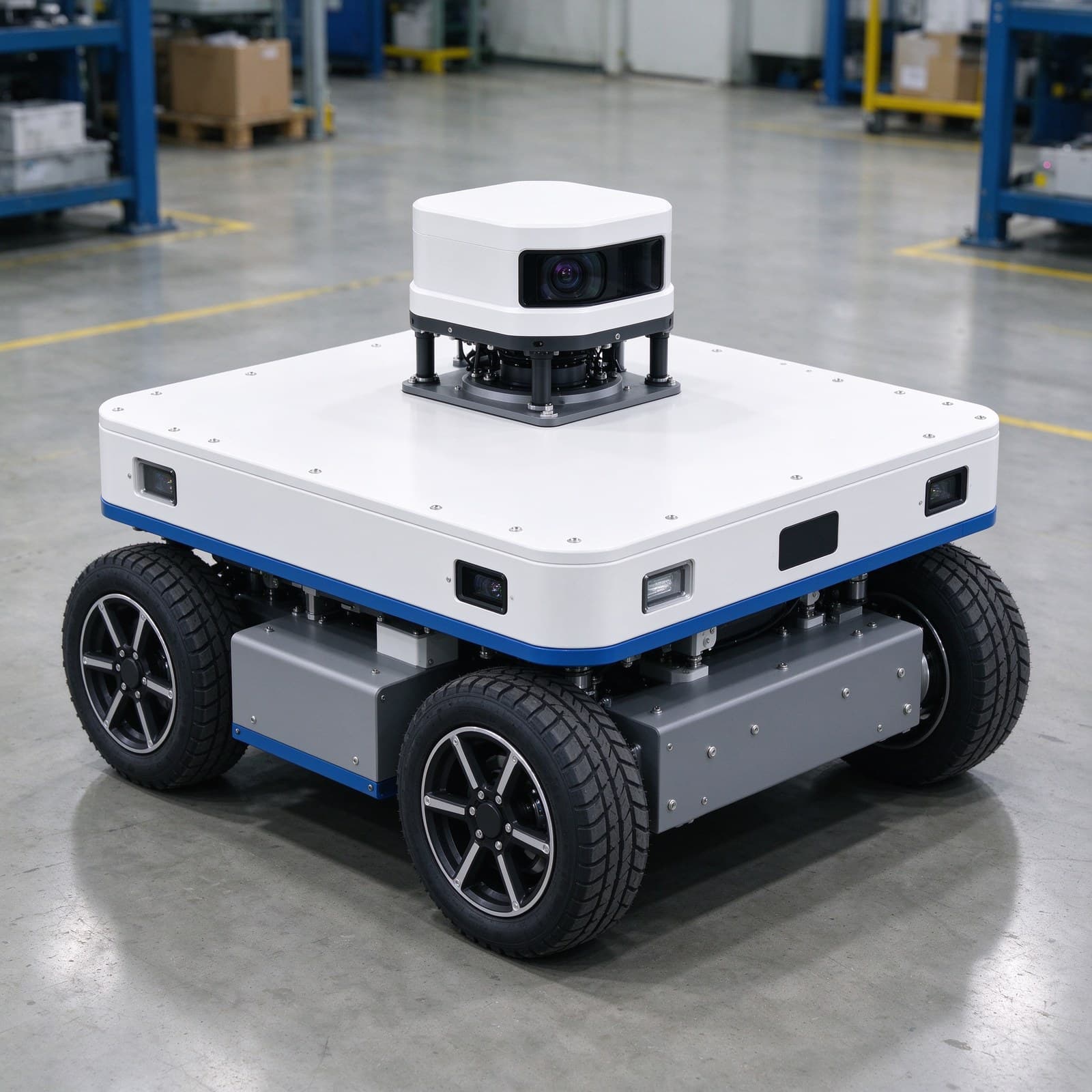 Laser SLAM Mobile Robot Chassis 100kg for Custom AMR Integration