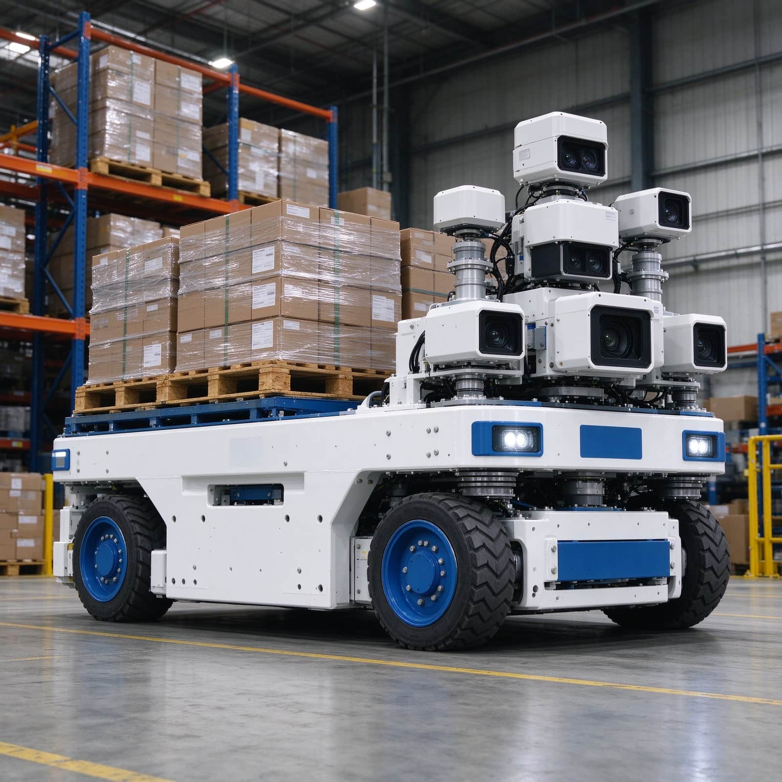 Laser SLAM Mobile Robot Chassis 1.5t for Custom AMR Integration