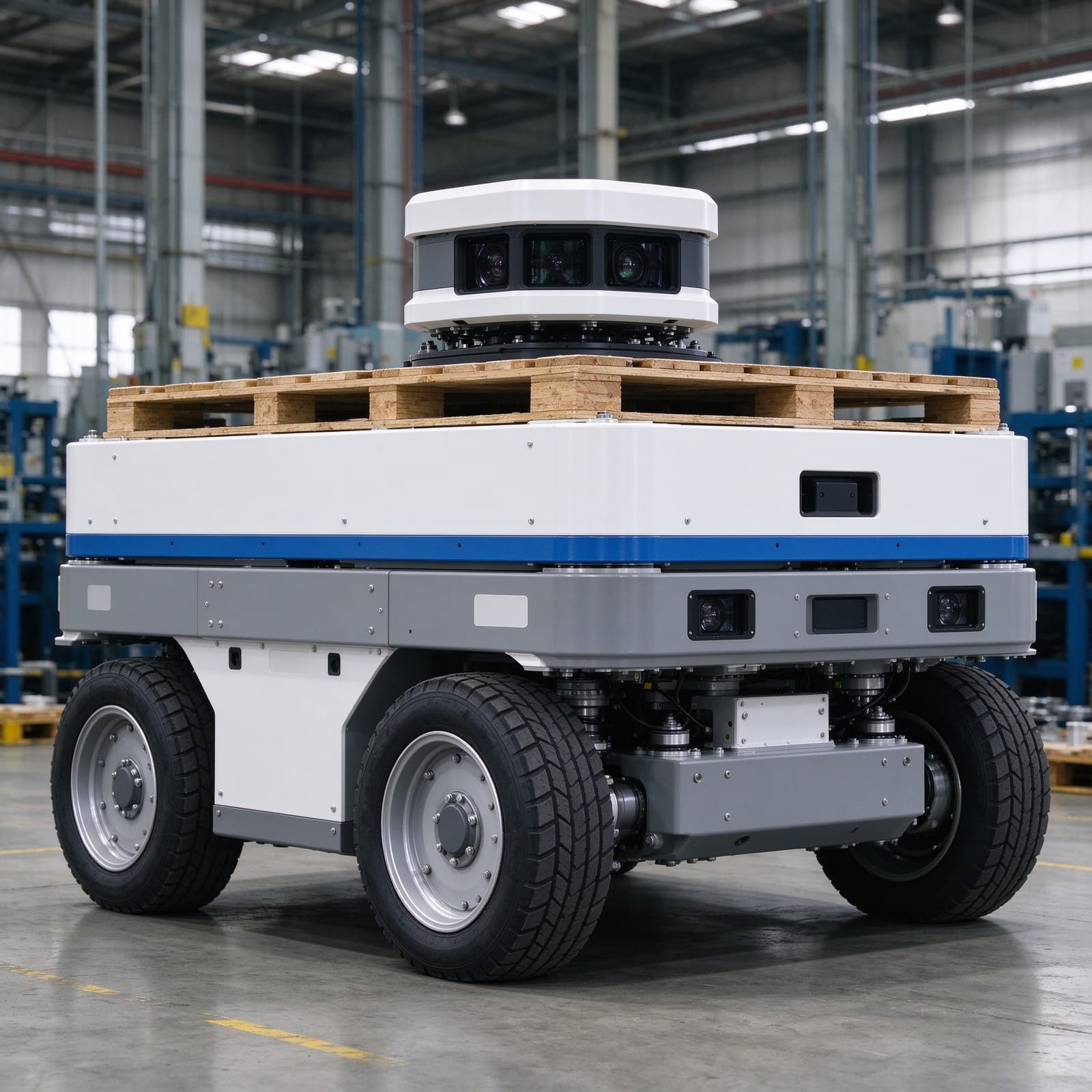 Laser SLAM Mobile Robot Chassis 1t for Custom AMR Integration