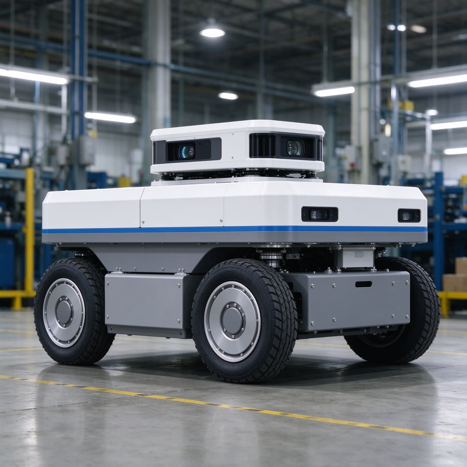 Laser SLAM Mobile Robot Chassis 300kg for Custom AMR Integration