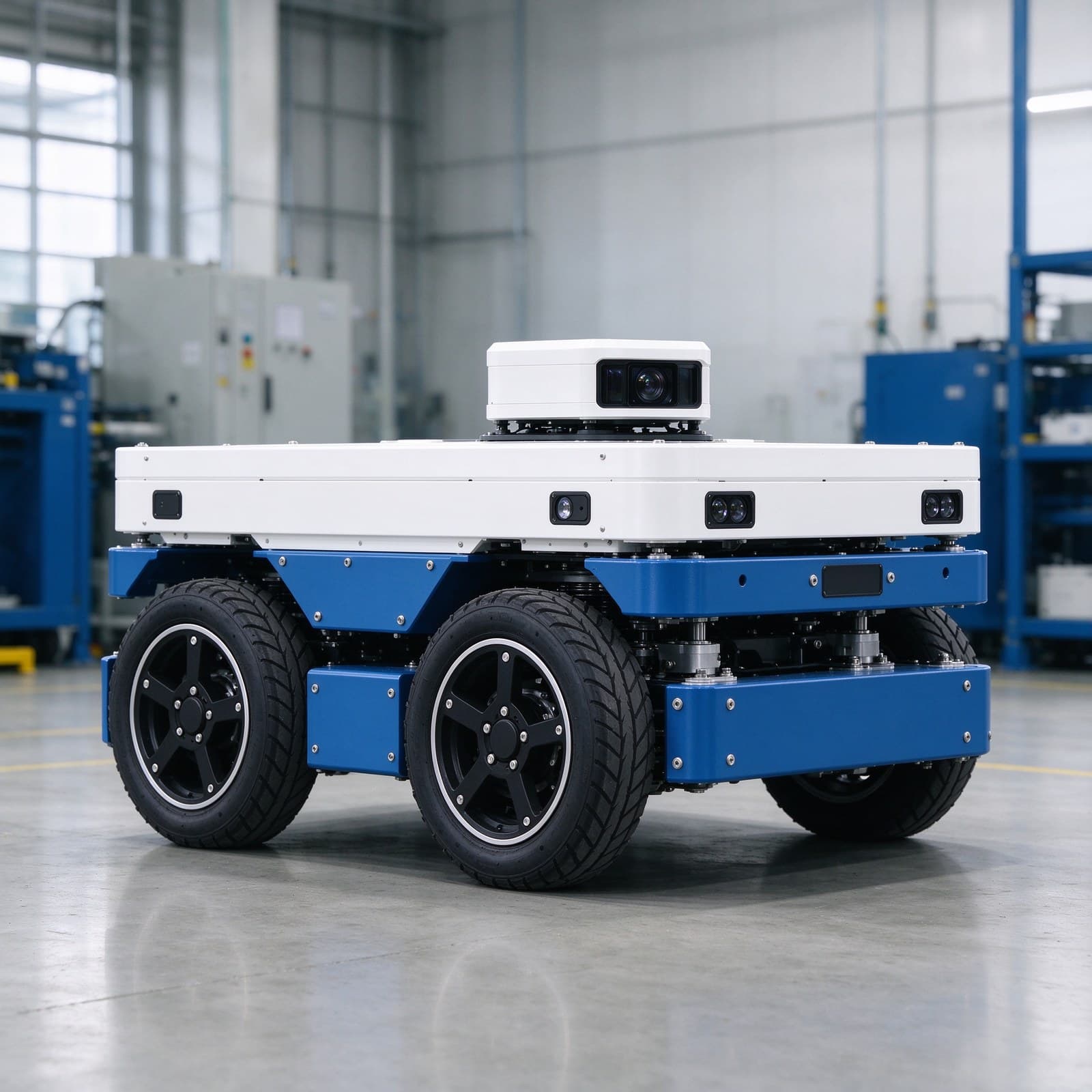 Laser SLAM Mobile Robot Chassis 80kg for Custom AMR Integration