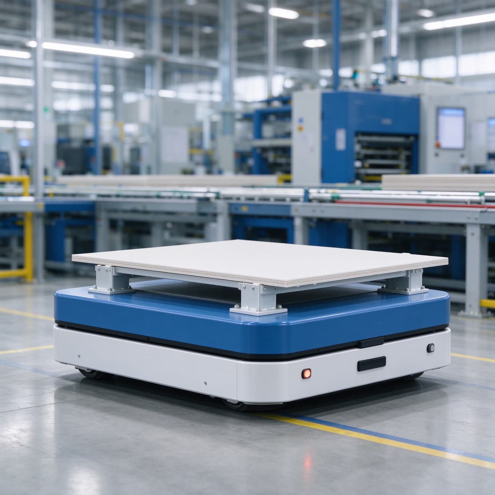 Zhenyu Robotics autonomous unmanned forklift with Forward-moving extendable plat… and Laser, QR code, Magnetic strip…
