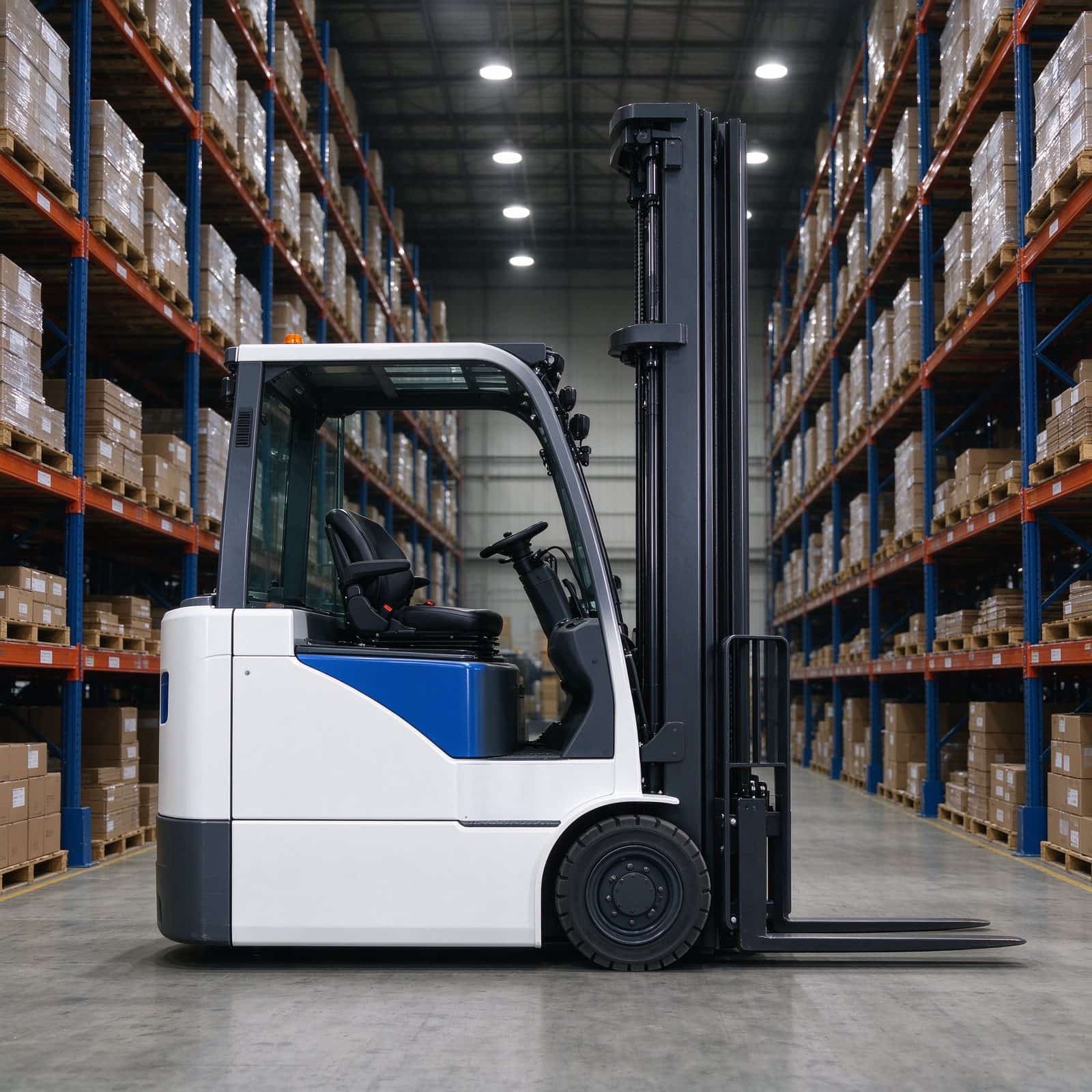 1.5 Ton Seated Electric Reach Truck, 8m Lift Height