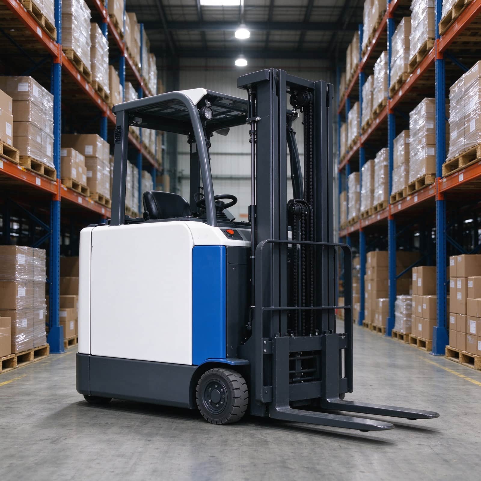 Electric Reach Truck 1m Lift for Warehouses
