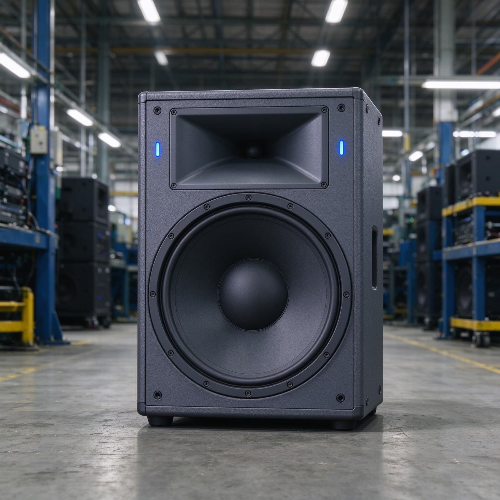 Audio Component for AGV Onboard Safety with Power 4Ω 20W, Dimensions 100 × 100 × 60.5 mm