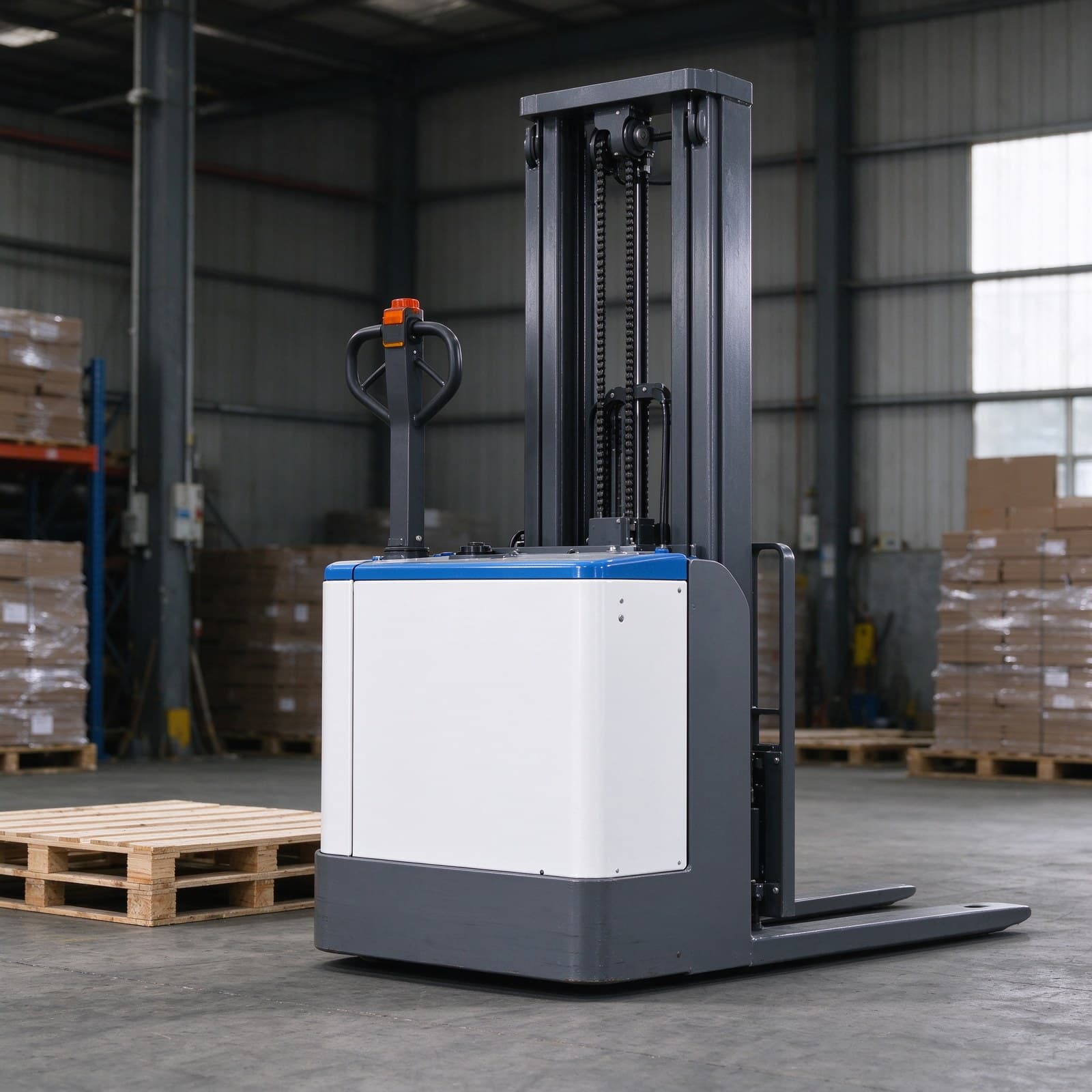 Electric Stacker 1m Lift for Warehouses