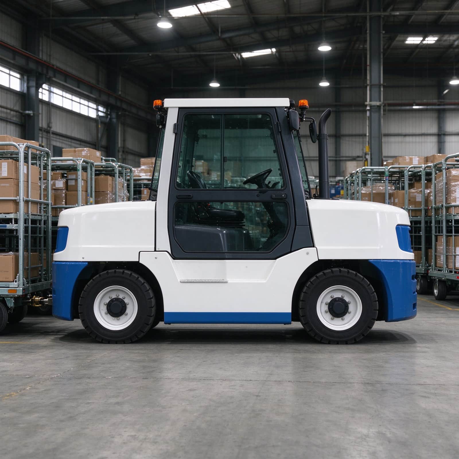 3 Ton Electric Tow Tractor for Cart and Trailer Towing