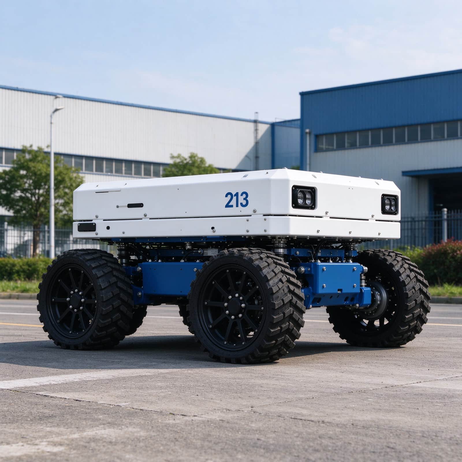 Zhenyu Robotics rugged outdoor UGV chassis platform 213