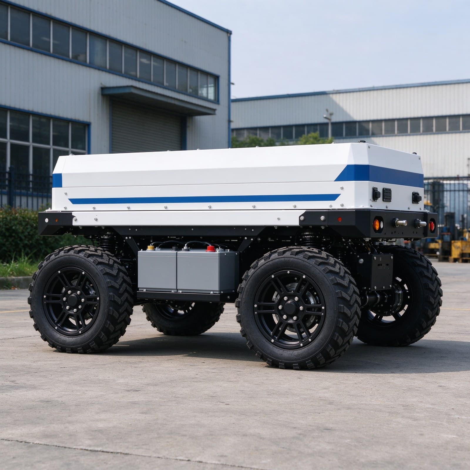 Zhenyu Robotics rugged outdoor UGV chassis platform Lithium Iron Phosphate