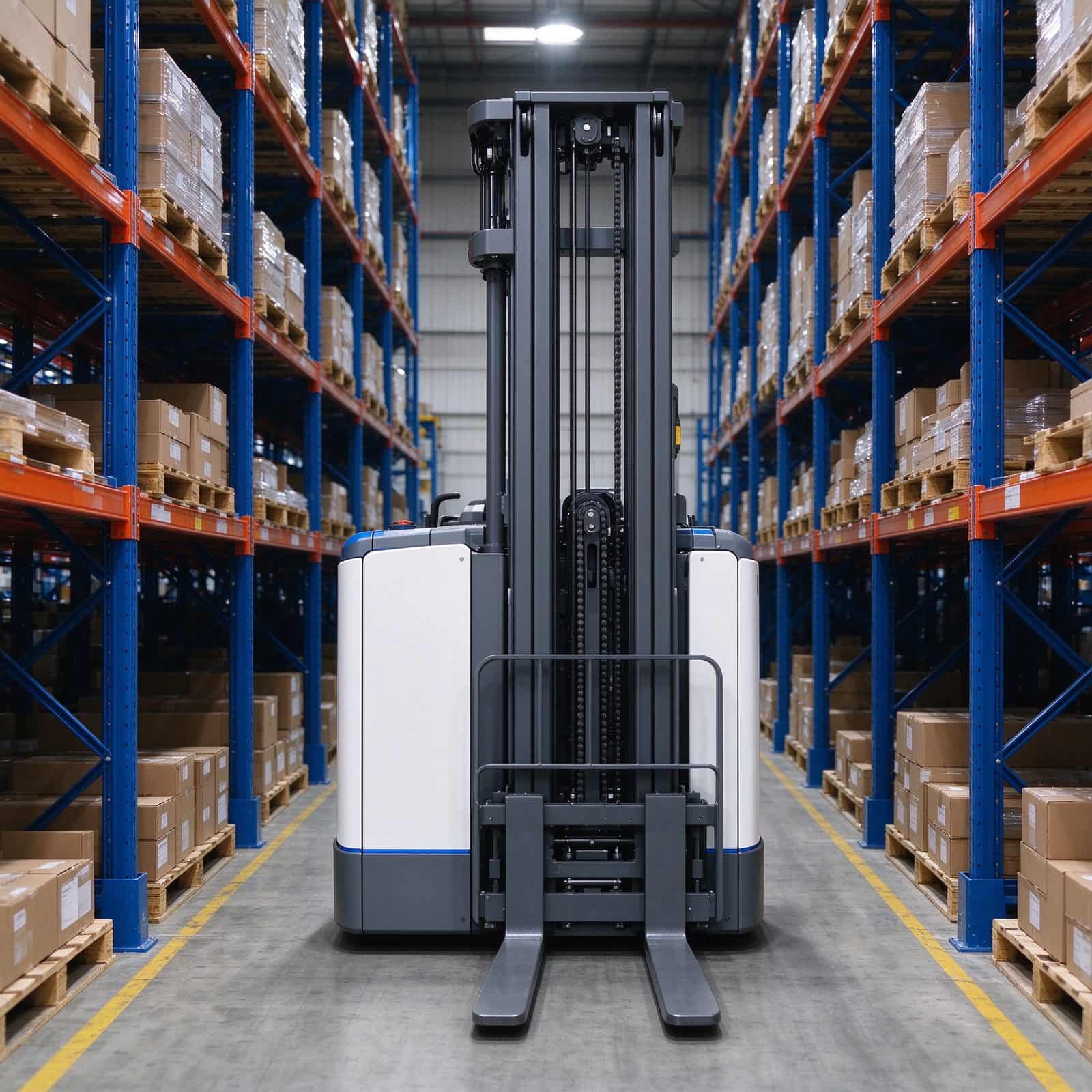 1.5 Ton Very Narrow Aisle Forklift, 1600mm Aisle Width