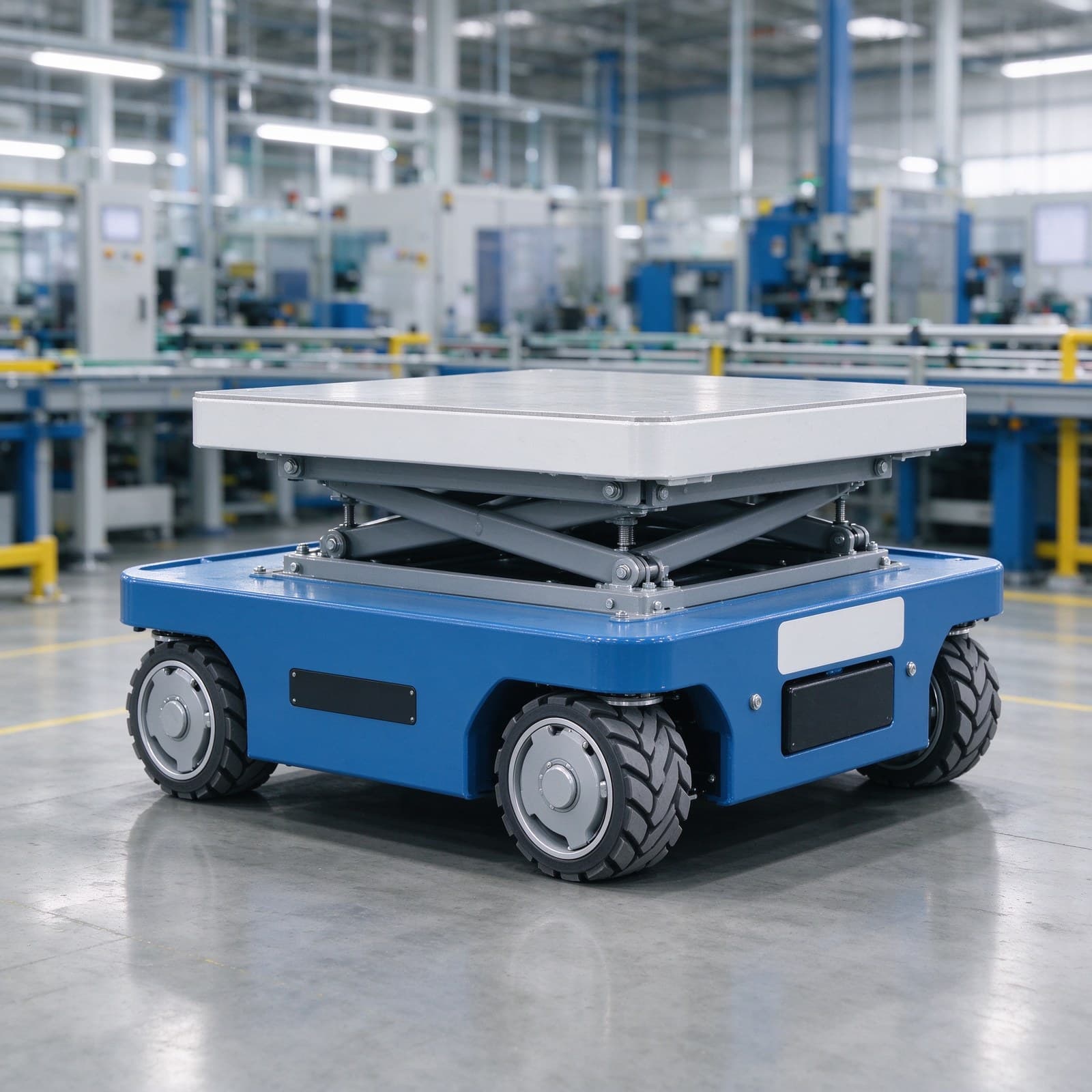 Zhenyu Robotics unmanned material handling robot with Electric lifting, lifting stro… and Laser, QR Code, Magnetic Strip…