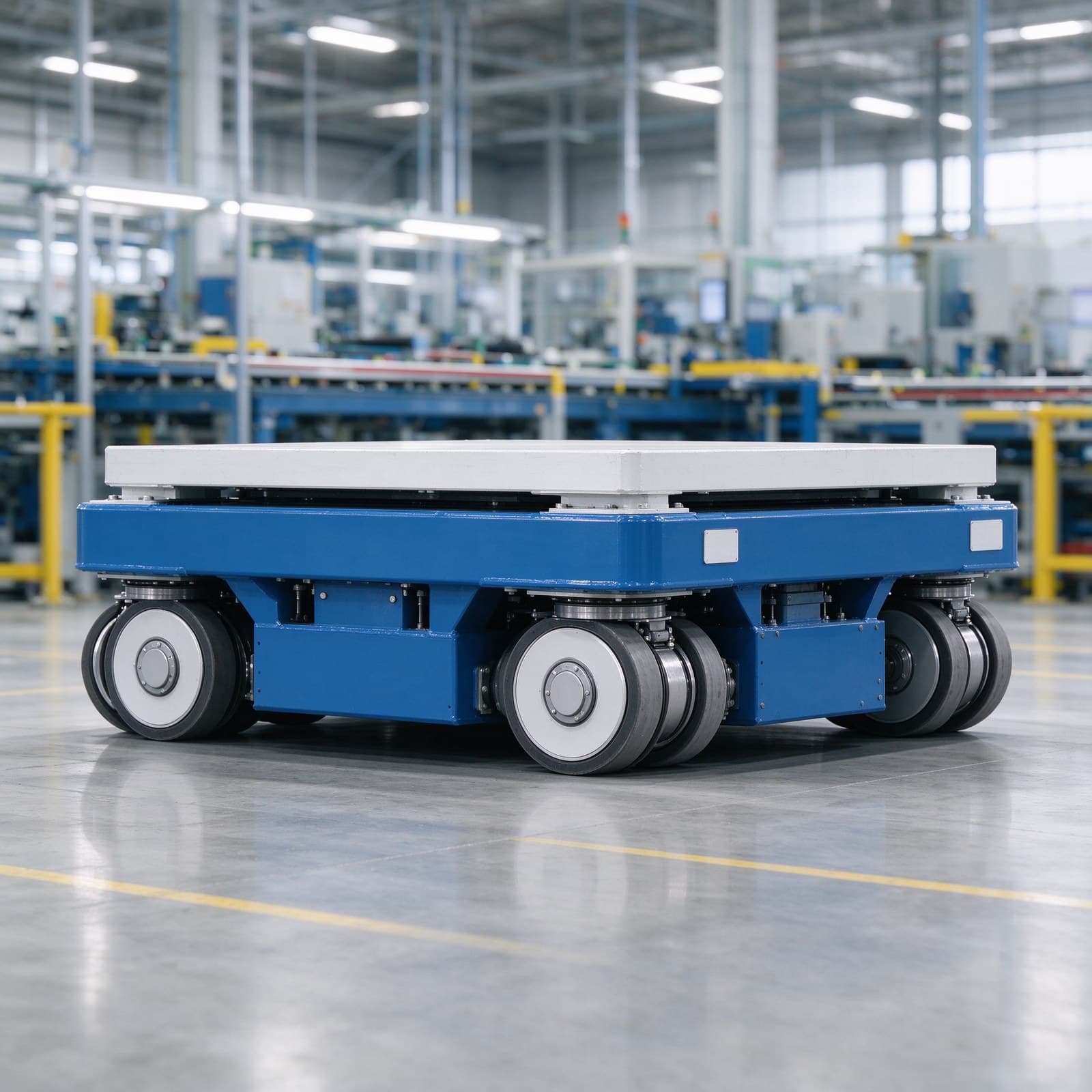 Zhenyu Robotics unmanned material handling robot with Electric hydraulic overload li… and Laser, QR code, magnetic strip…