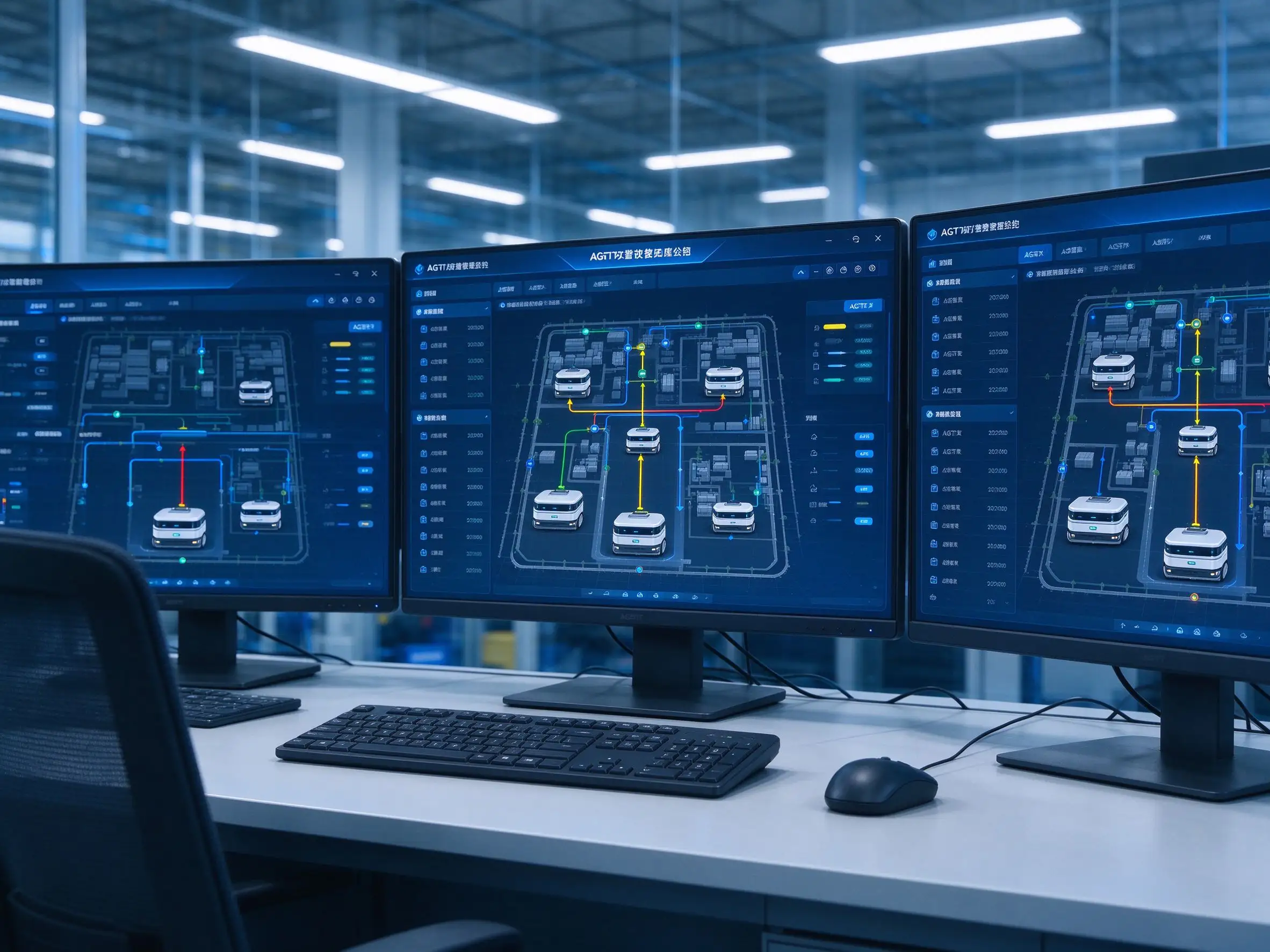 Robot Controller and Fleet Management System - AGV Software